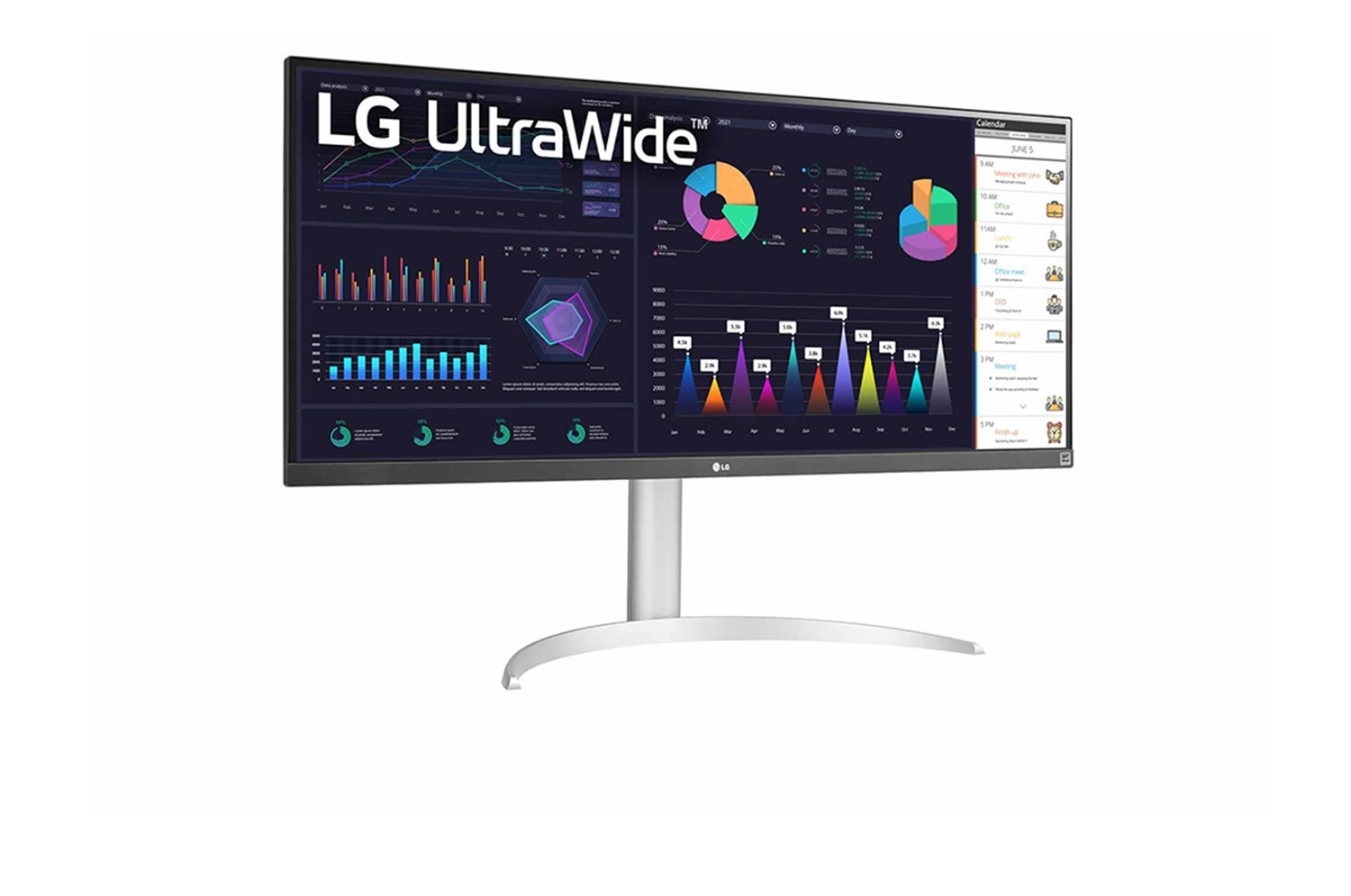 LG 34WQ650-W Monitor Ultrawide 34
