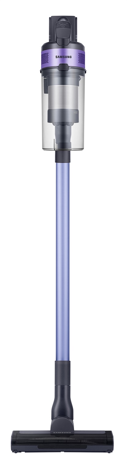 Samsung Aspirapolvere Senza Filo Jet 60 Turbo VS15A6031R4, Potenza 150W, Fino a 40 Minuti di Autonomia, Senza Sacco, Colore Nero/Violet