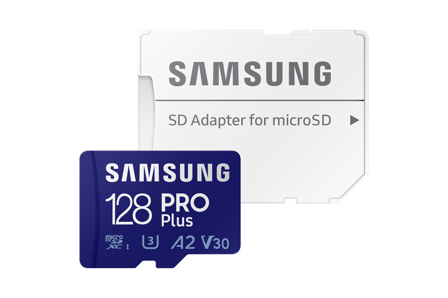 Samsung PRO Plus 128 GB MicroSDXC UHS-I U3 Classe 10 - Velocità di lettura fino a 160 MB/s con USB Card Reader incluso