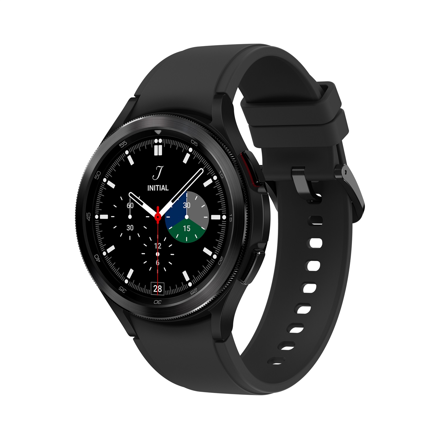 Samsung Galaxy Watch4 Classic Smartwatch 46mm Acciaio Inossidabile Ghiera Rotante GPS Wi-Fi Monitoraggio Benessere Fitness Tracker Nero