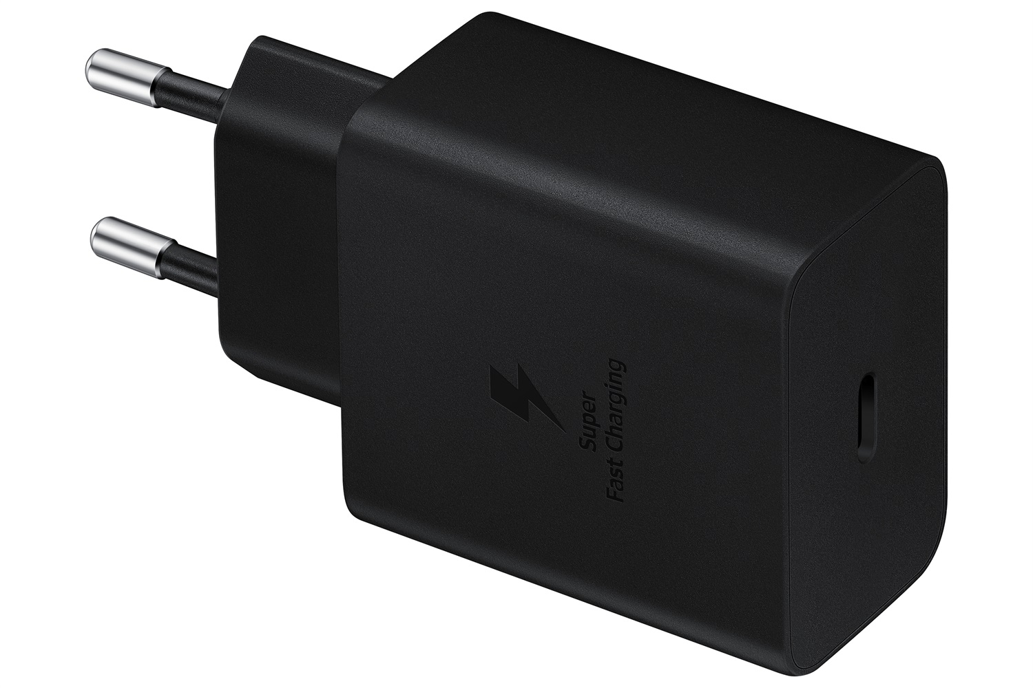 Samsung Caricabatterie Super Fast Charging 45W EP-T4510, Porta USB-C con Cavo da 1,8 m, Nero