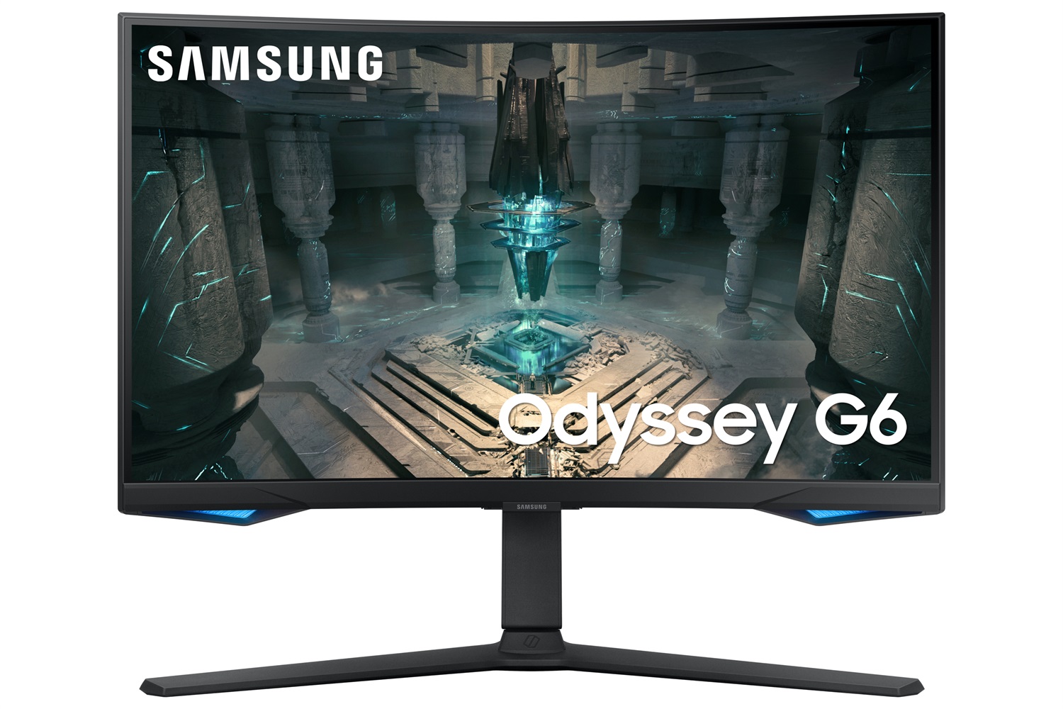 Samsung Odyssey Monitor Gaming G6 27'' QHD Curvo - 2560x1440, 240Hz, 1ms, FreeSync Premium