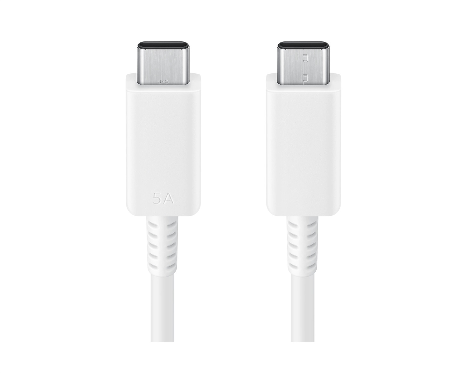 Samsung EP-DX510JW Cavo USB-C a USB-C 1,8 m 5A Bianco - Potenza Massima 100W, Supporto Power Delivery e Super Fast Charge