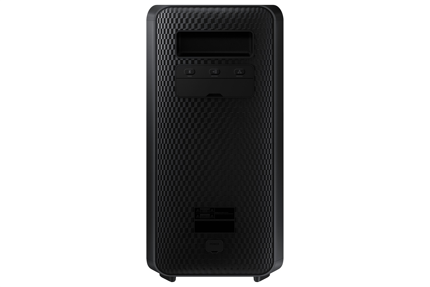 Samsung Sound Tower MX-ST40B Nero, 160 W, 2.0 Canali, Bluetooth, Batteria Integrata, Resistente all'Acqua, Luci da Party