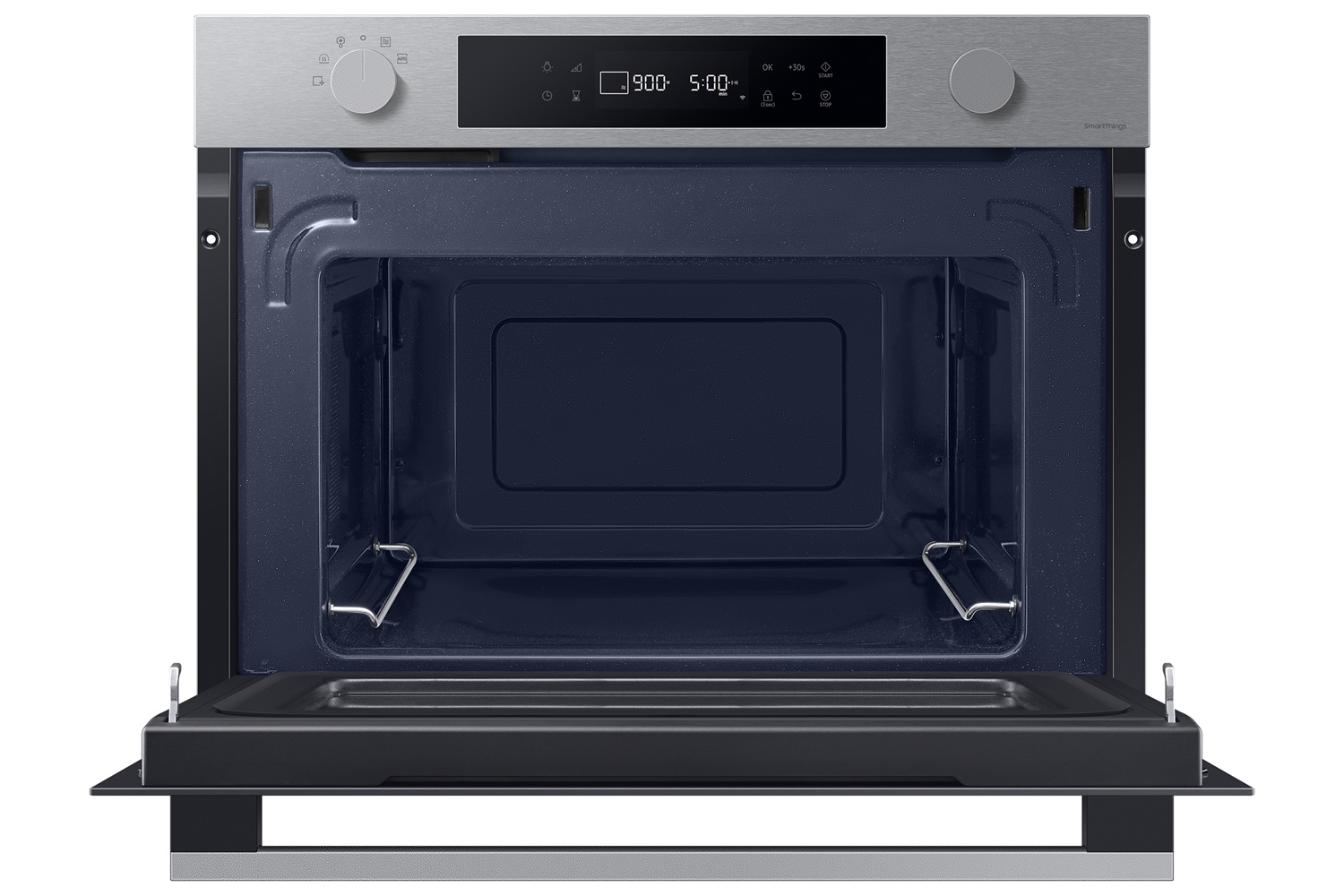 Samsung Forno Microonde Combinato NQ5B4513GBS da Incasso 50L, WiFi, Inox, 20 Funzioni Automatiche