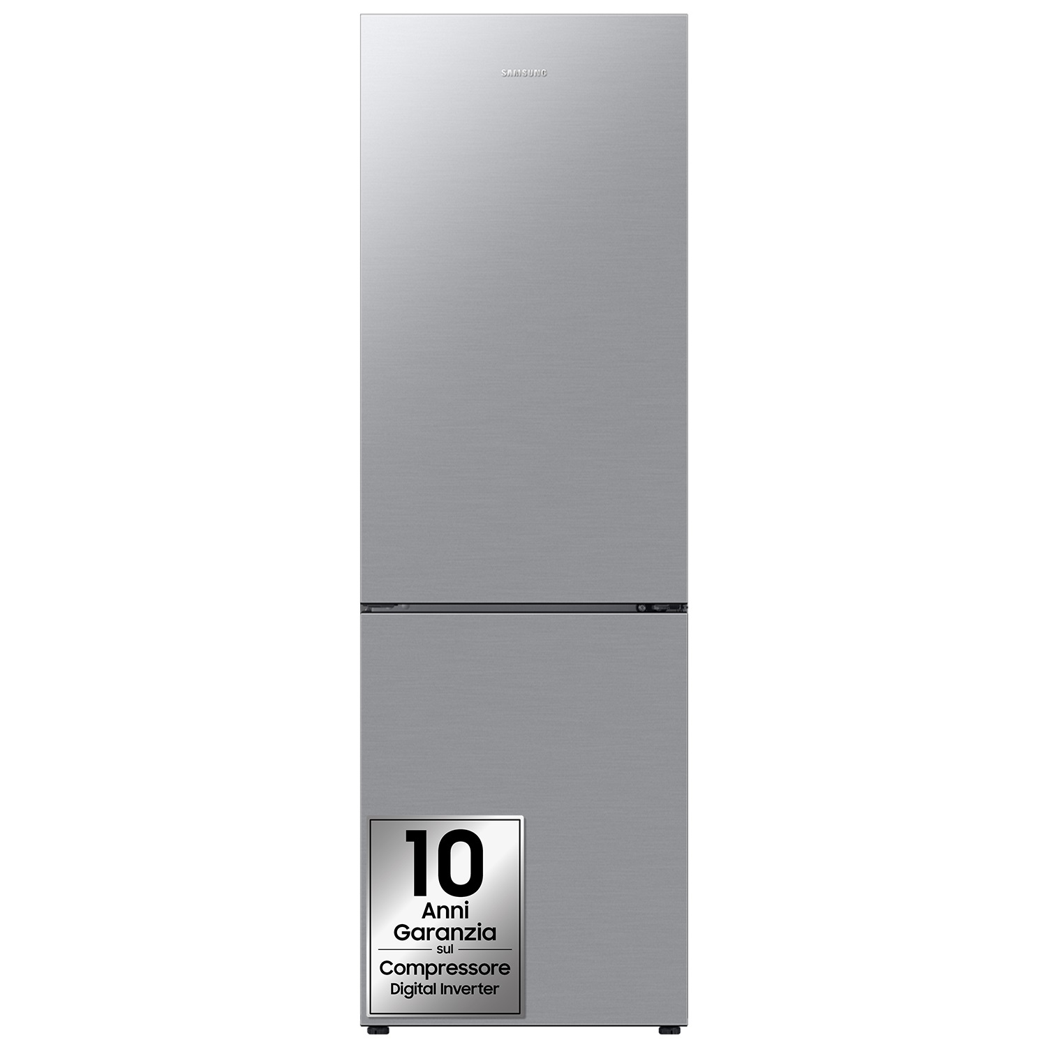 Samsung Frigorifero Combinato EcoFlex 185 cm 344 L Classe E No Frost Silver Inox RB33B610ESA