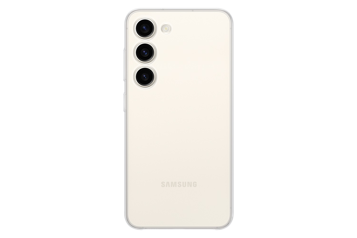 Samsung Galaxy S23 Clear Slim Cover - Custodia Trasparente Leggera e Ultra Sottile in TPU