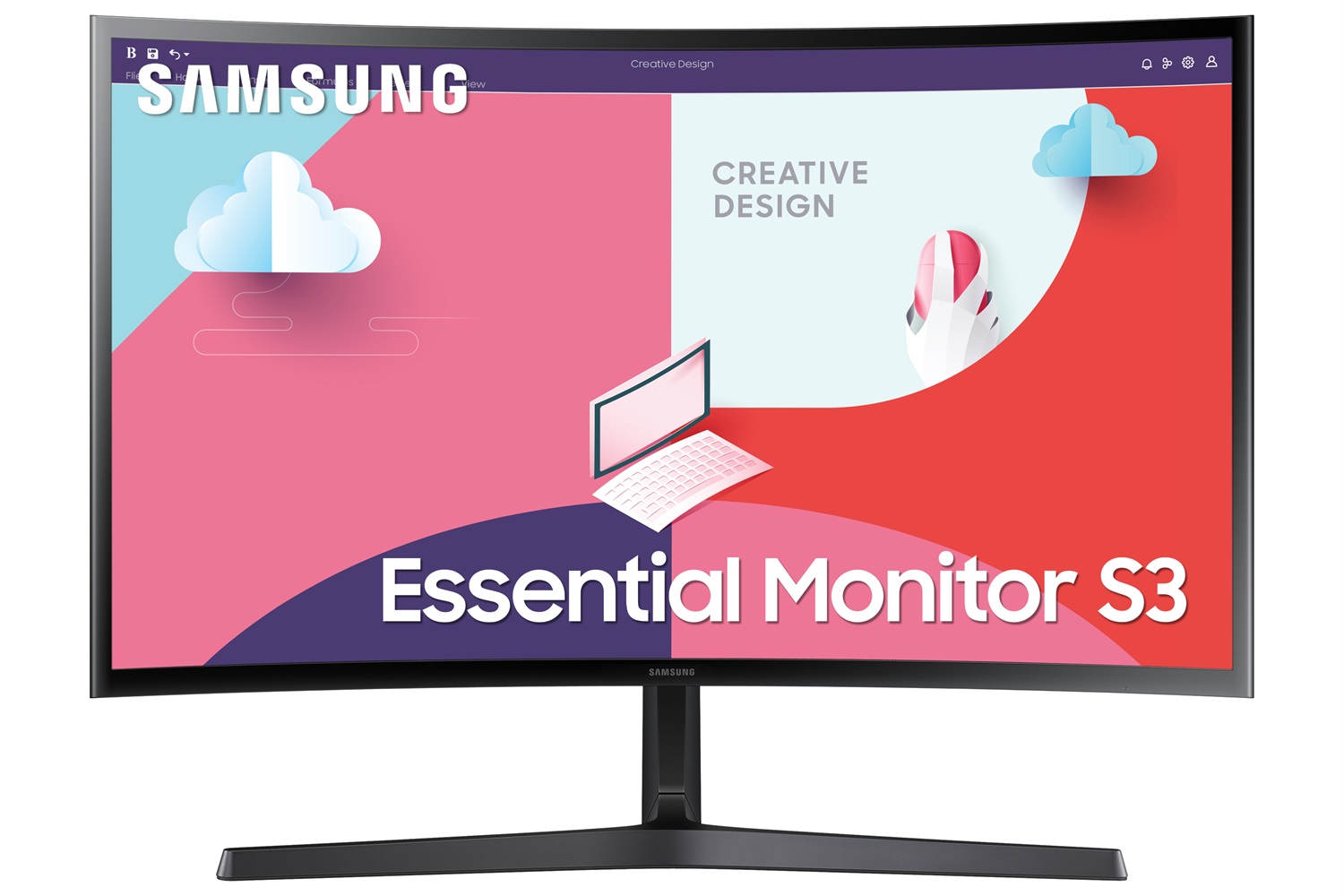 Samsung Monitor Curvo S36C 27'' Full HD 1920x1080 VA 75Hz 4ms FreeSync
