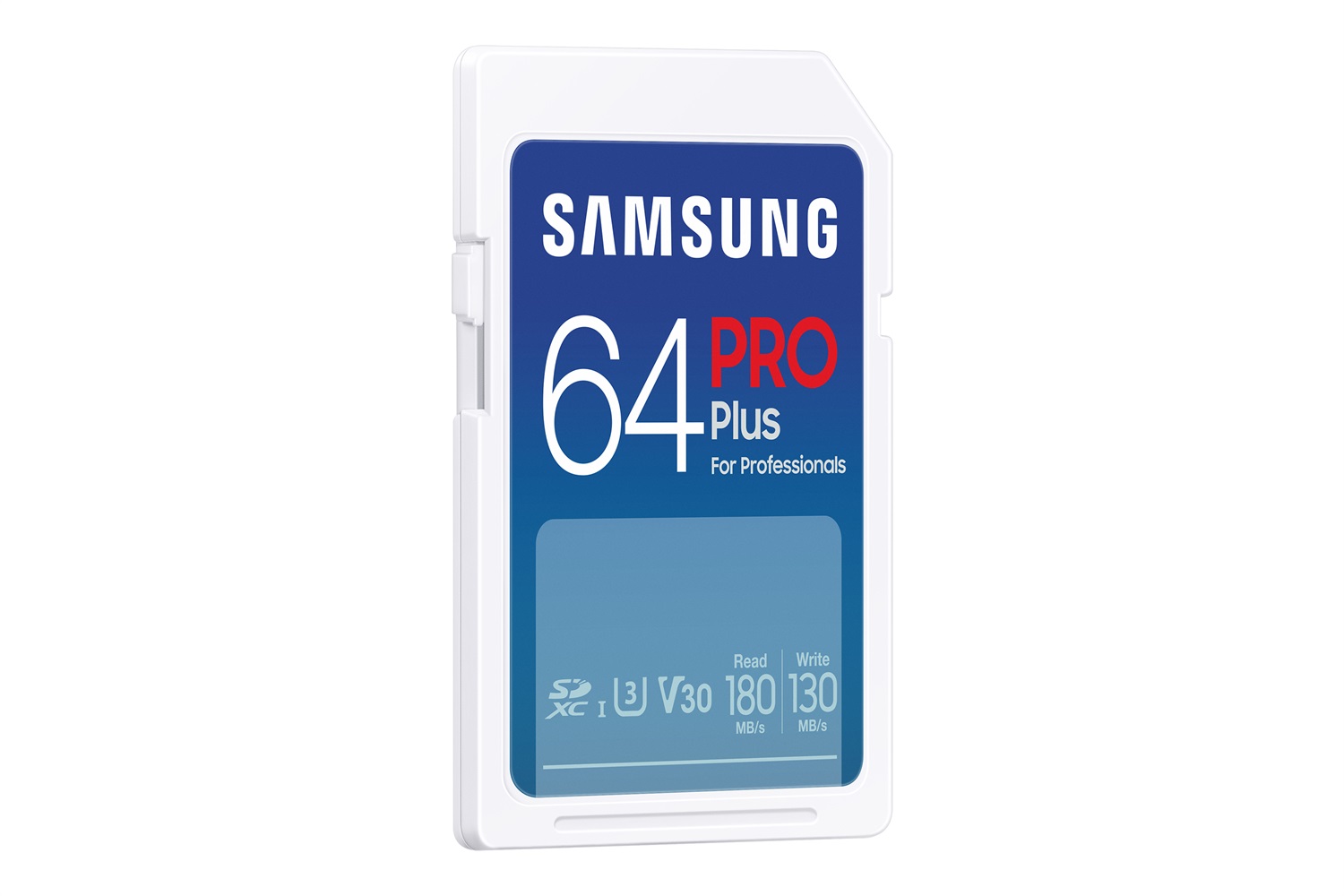 Samsung PRO Plus Scheda SD 64GB - UHS-I U3, Fino a 180 MB/s, Classe V30