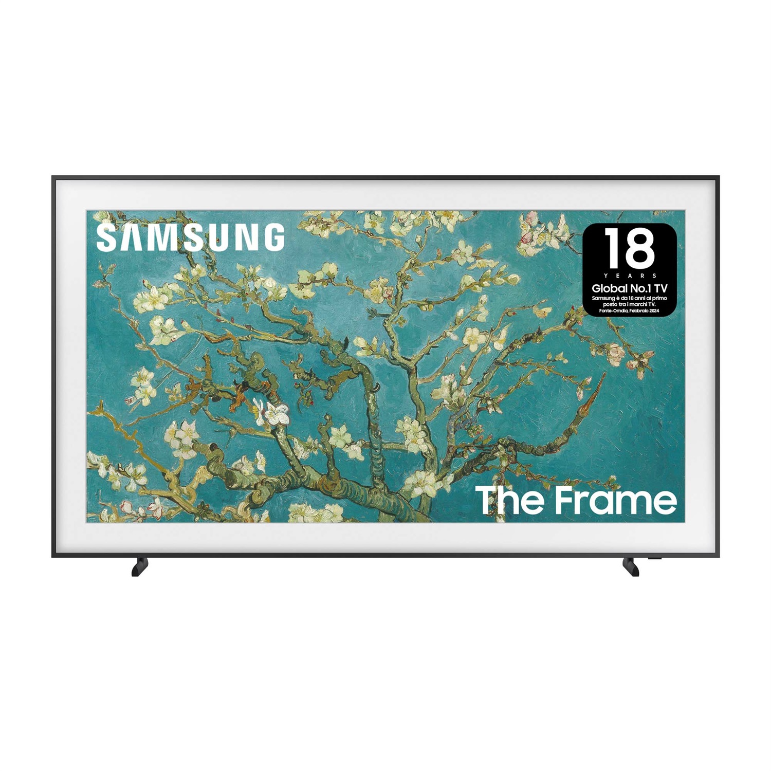Samsung The Frame Lifestyle TV QE32LS03CBUXZT QLED Full HD, Smart TV 32