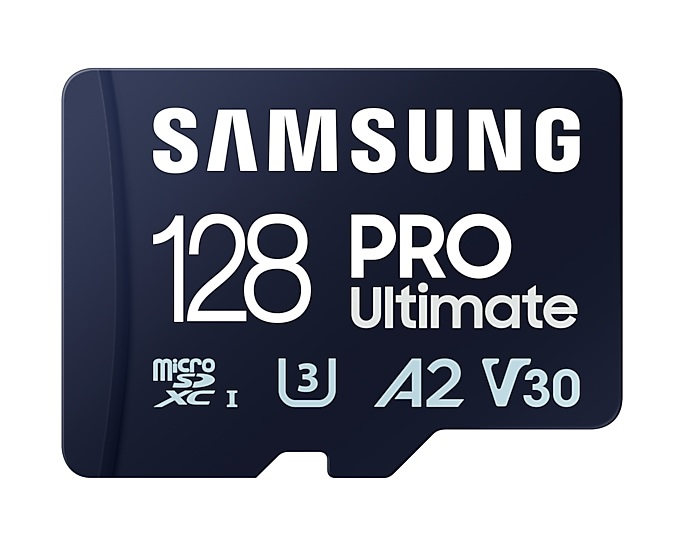 Samsung PRO Ultimate MicroSDXC 128 GB UHS-I - Velocità di lettura 200 MB/s, scrittura 130 MB/s, Class 3 (U3)