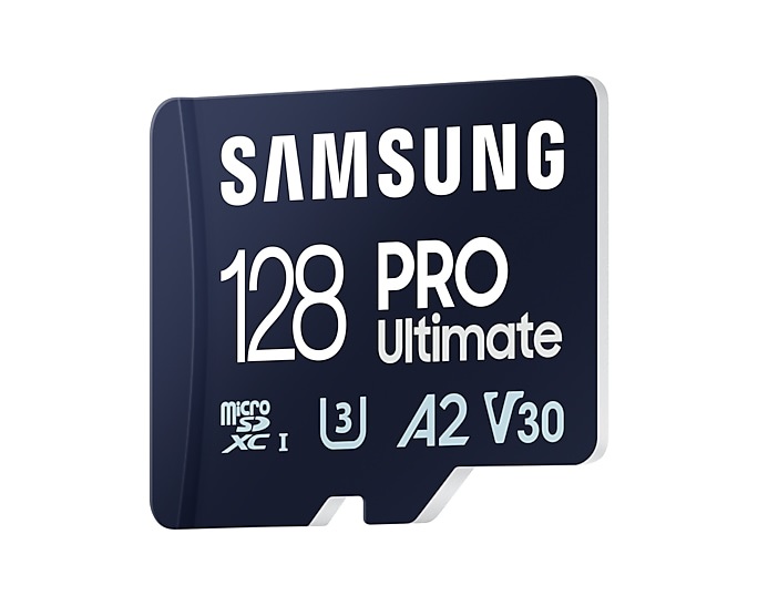 Samsung PRO Ultimate MicroSDXC 128 GB UHS-I - Velocità di lettura 200 MB/s, scrittura 130 MB/s, Class 3 (U3)