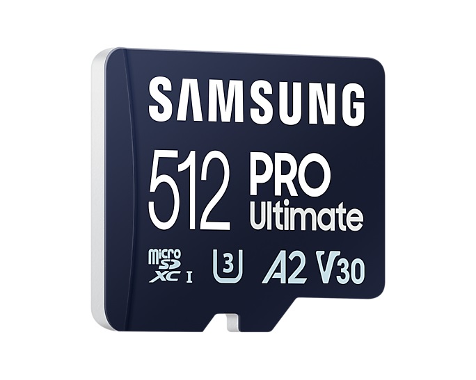 Samsung MB-MY512SB/WW Scheda di Memoria Flash 512 GB MicroSDXC UHS-I, Velocità di Lettura 200 MB/s, Velocità di Scrittura 130 MB/s, Classe 3 (U3), Classe di Prestazione A2