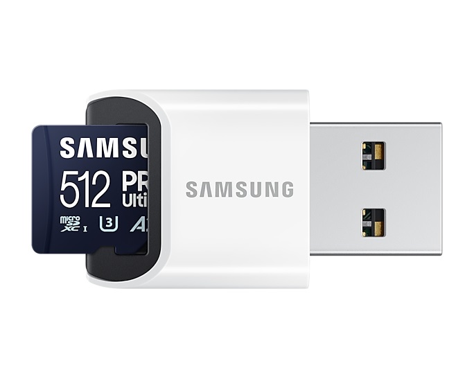 Samsung MB-MY512SB/WW Scheda di Memoria Flash 512 GB MicroSDXC UHS-I, Velocità di Lettura 200 MB/s, Velocità di Scrittura 130 MB/s, Classe 3 (U3), Classe di Prestazione A2
