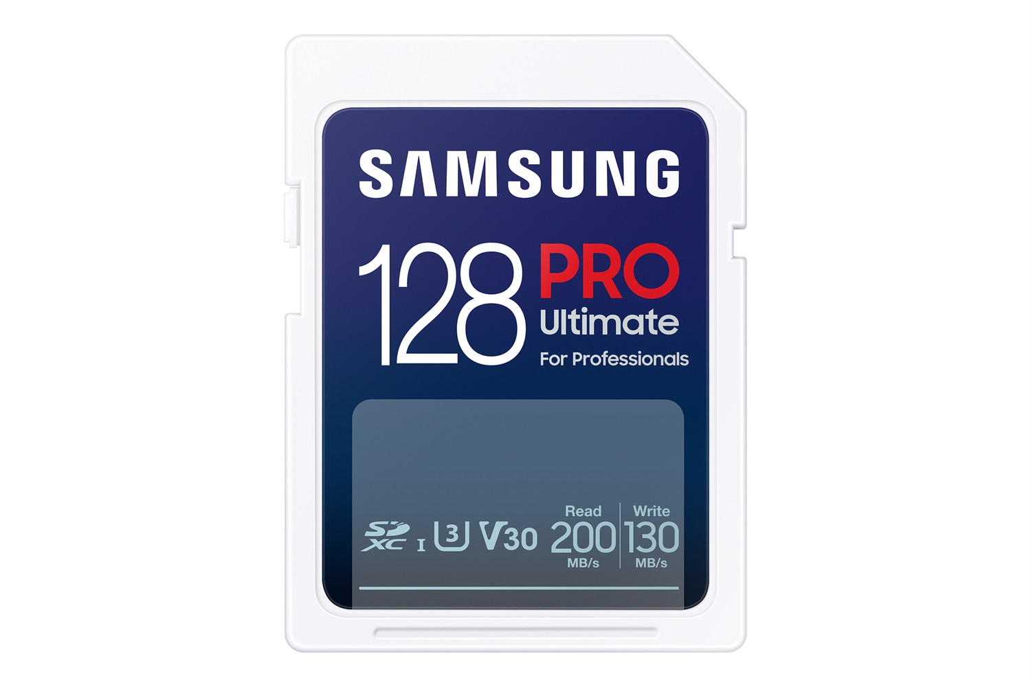 Samsung PRO Ultimate SD Card 128GB - Scheda di memoria SDXC UHS-I U3, Fino a 200 MB/s, Ottimizzata per Fotografia e Creatività