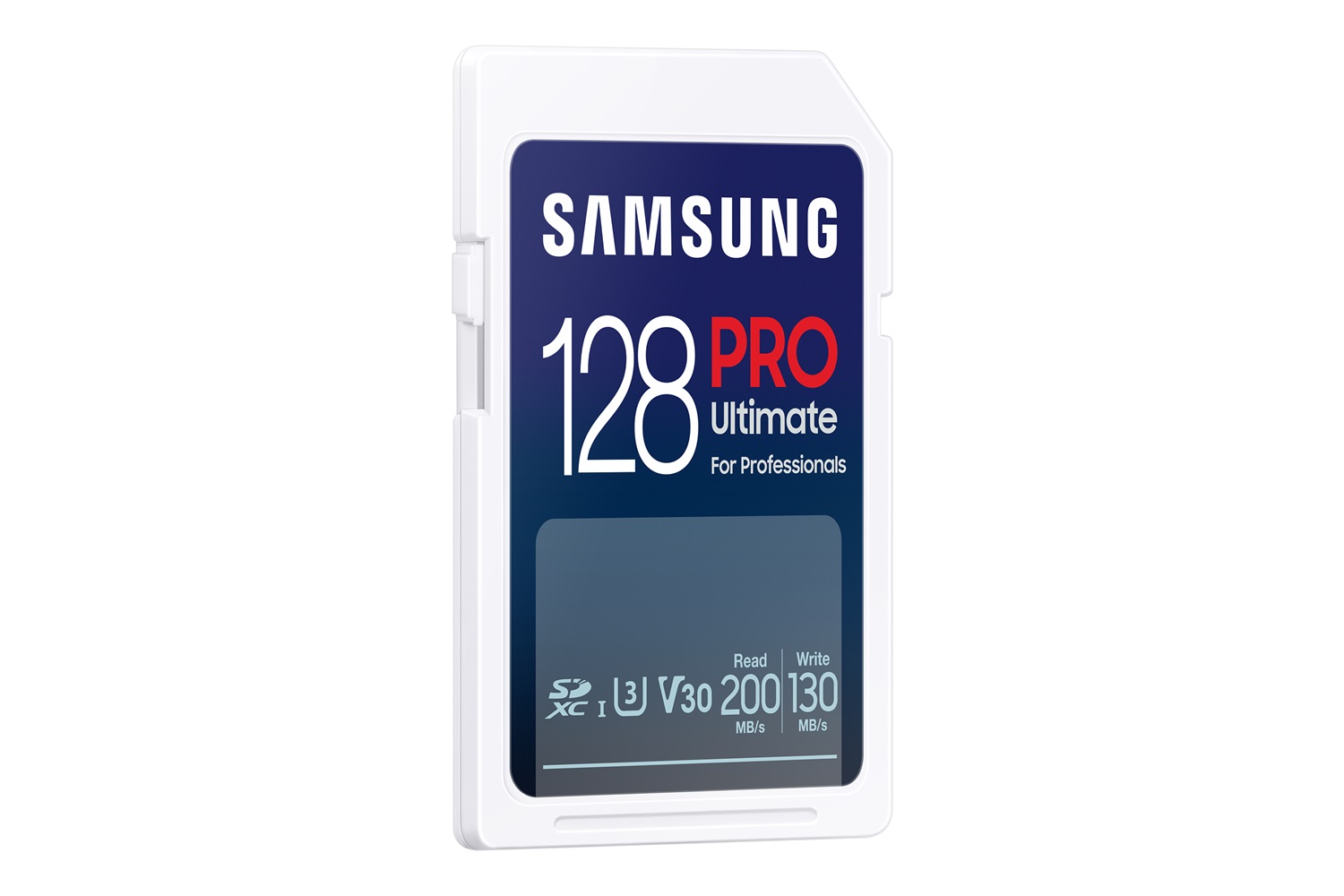 Samsung PRO Ultimate SD Card 128GB - Scheda di memoria SDXC UHS-I U3, Fino a 200 MB/s, Ottimizzata per Fotografia e Creatività