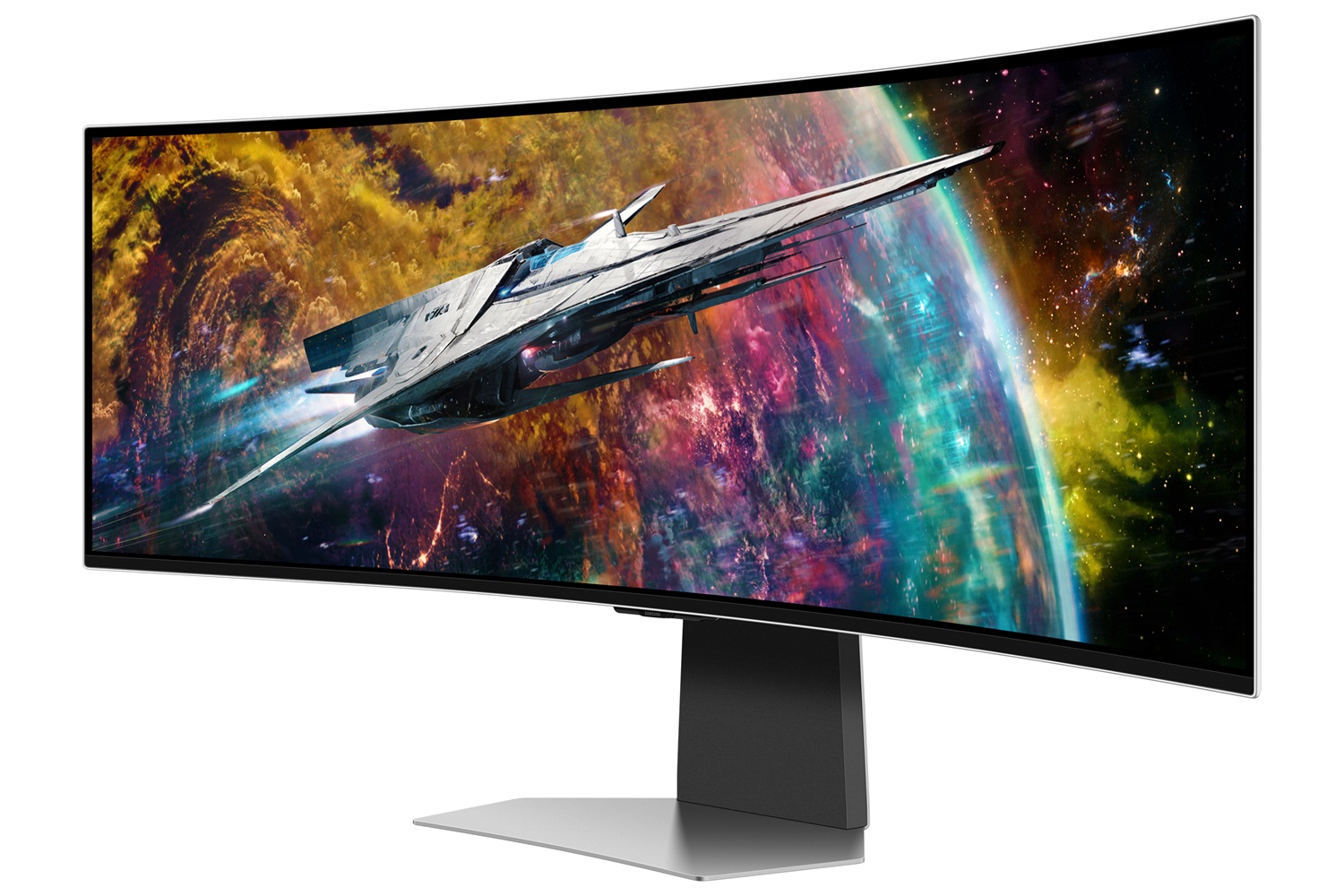 Samsung Monitor Gaming Odyssey OLED G9 49'' Curvo DQHD 5120x1440, 240Hz, 0,03ms, HDR10 , G-Sync