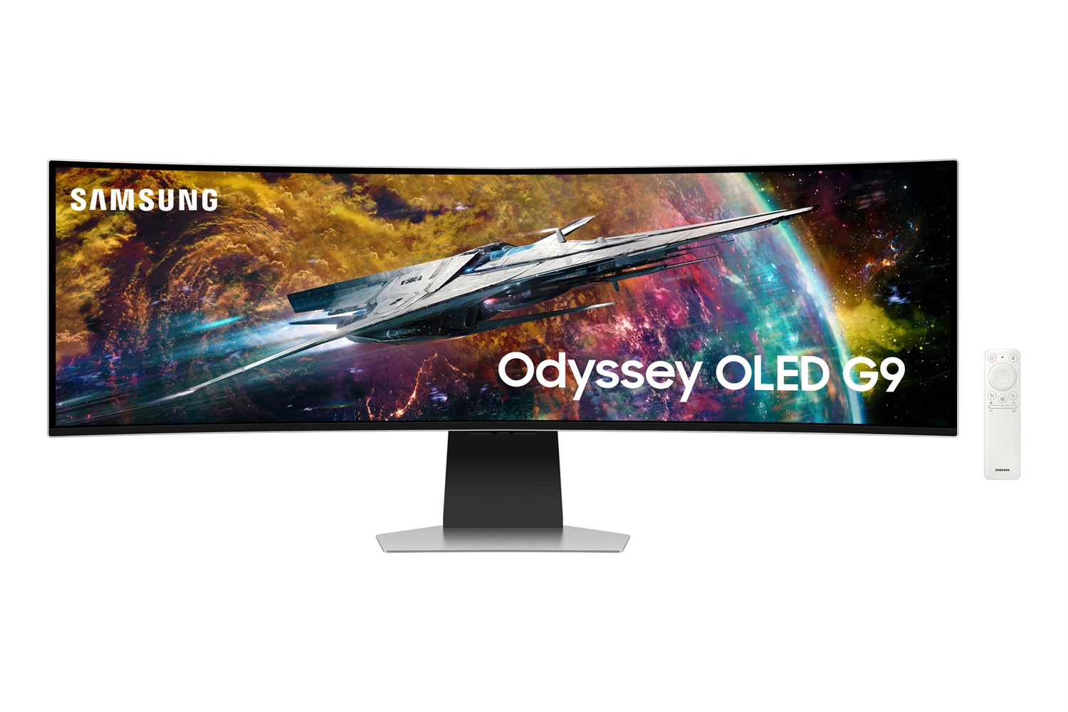 Samsung Monitor Gaming Odyssey OLED G9 49'' Curvo DQHD 5120x1440, 240Hz, 0,03ms, HDR10 , G-Sync