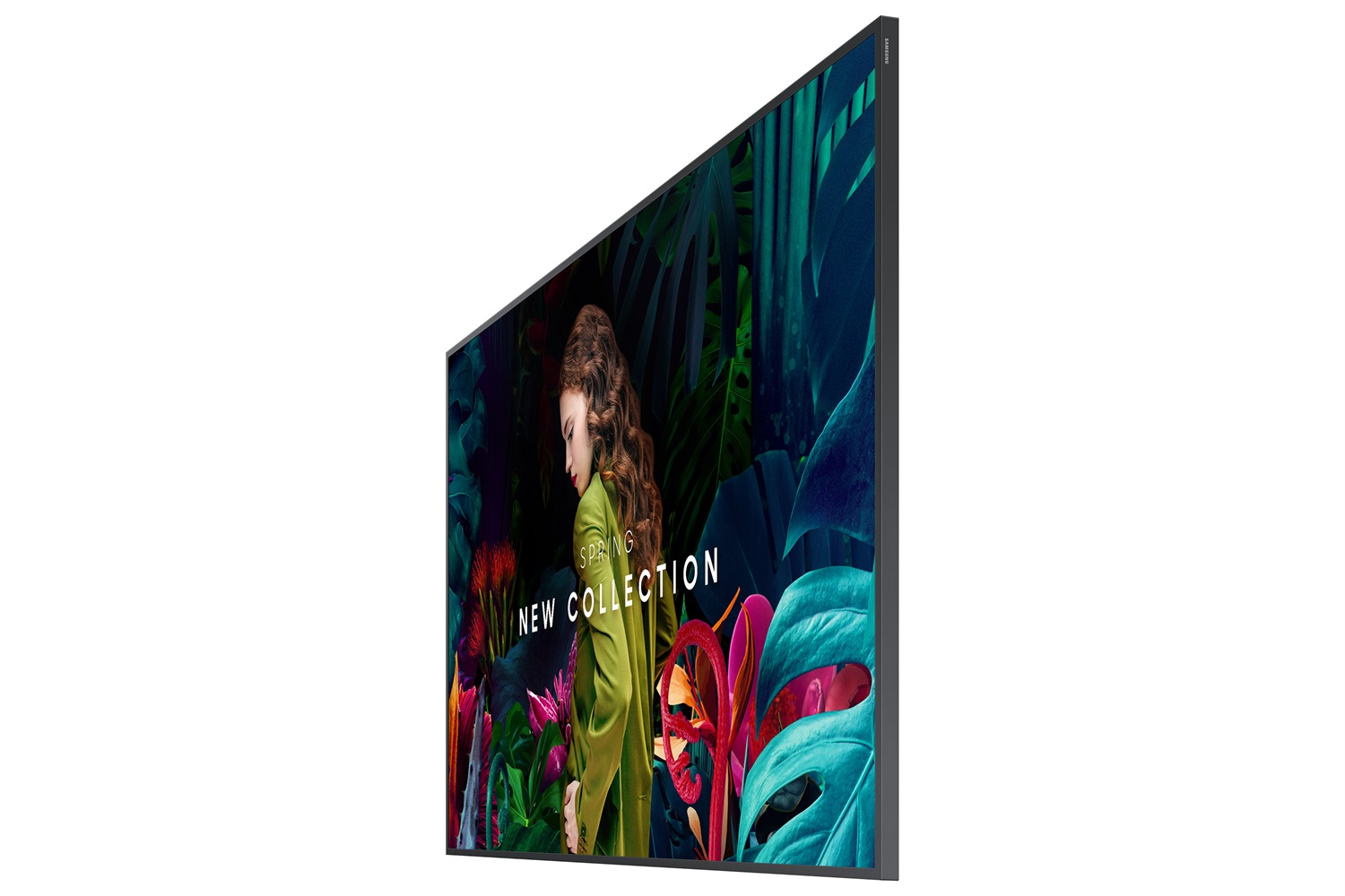 Samsung Smart Signage LH85QBCNBGCXEN da 85'' - Display LED 4K Ultra HD, Luminosità 350 cd/m², Design Piatto