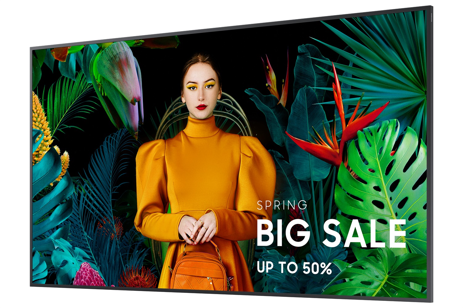 Samsung LH65QHCEBGCXEN Pannello Piatto per Segnaletica Digitale 65