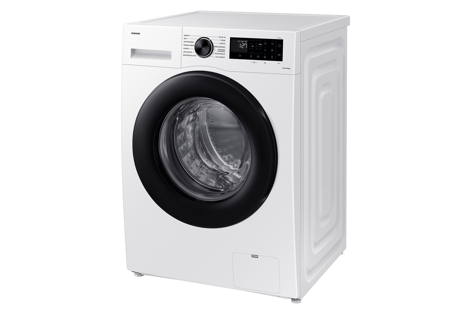 Samsung Lavatrice Crystal Clean 8 kg WW80CGC04DAEET - Caricamento Frontale, Classe A, 1400 Giri/min, 72 dB, 16 Programmi