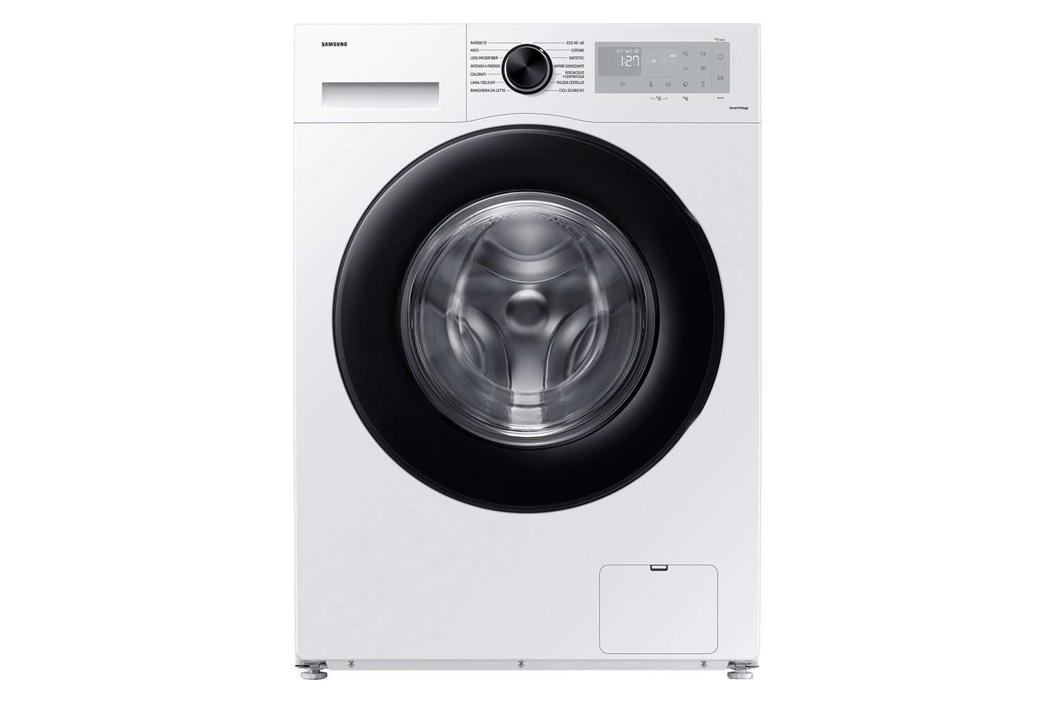 Samsung Lavatrice Crystal Clean™ 9 kg WW90CGC04DAHET - Classe A, 1400 Giri/min, Carica Frontale, Vapore, Wi-Fi