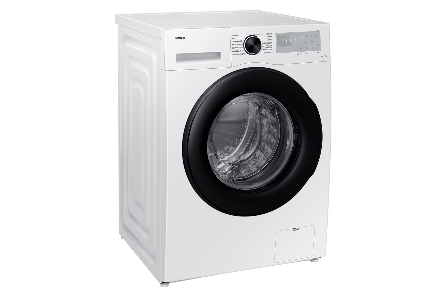 Samsung Lavatrice Crystal Clean™ 9 kg WW90CGC04DAHET - Classe A, 1400 Giri/min, Carica Frontale, Vapore, Wi-Fi