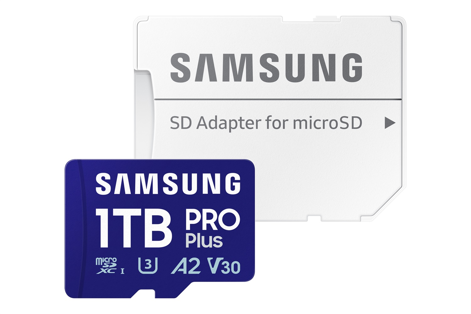 Samsung PRO Plus 1 TB MicroSDXC UHS-I U3 - Velocità fino a 180 MB/s, Resistente all'acqua e temperature estreme, Adattatore incluso