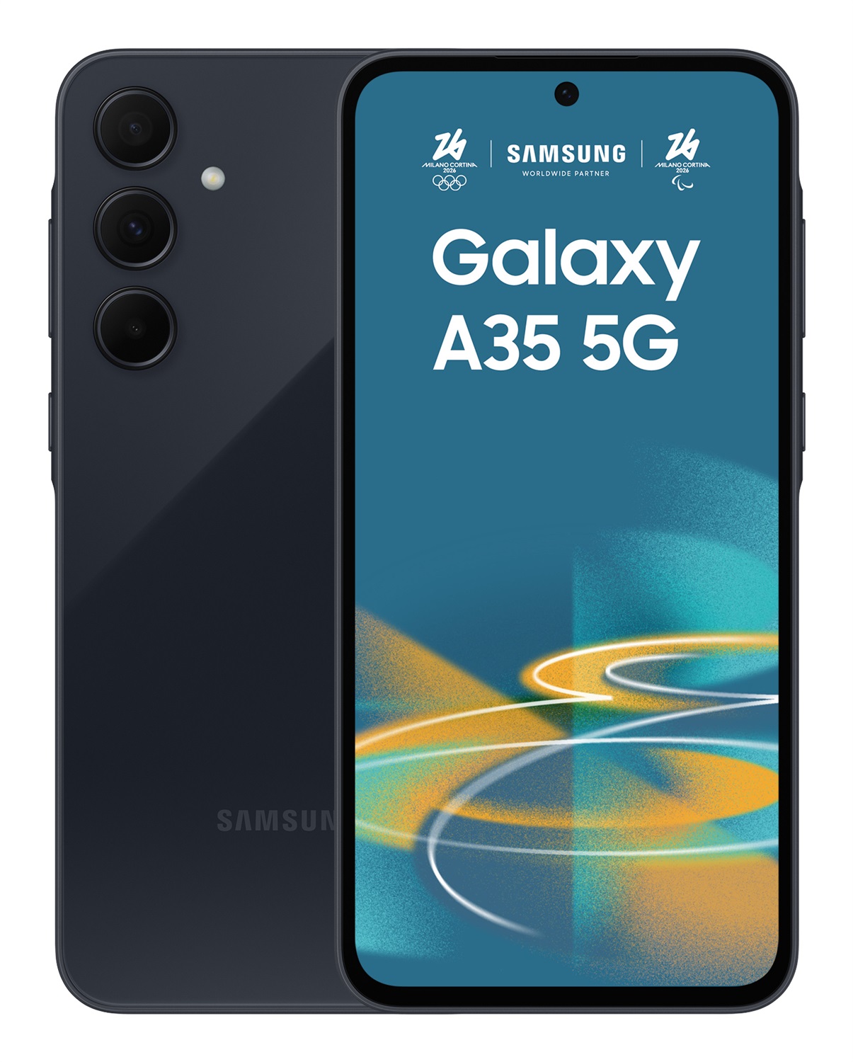 Samsung Galaxy A35 5G - Display FHD Super AMOLED 6.6'', Android 14, 6GB RAM, 128GB, Dual SIM, Batteria 5000 mAh, Fotocamera 50 MP, Awesome Navy