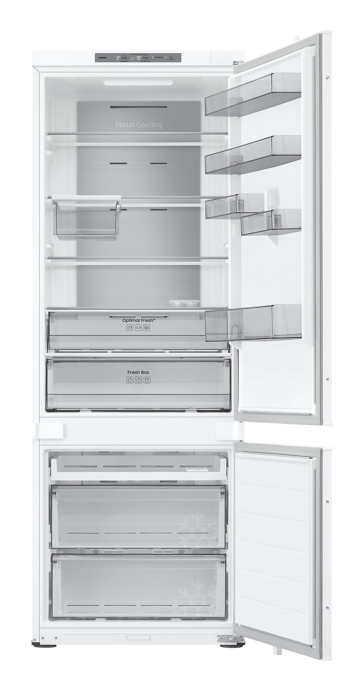 Samsung Frigorifero Combinato da Incasso F1RST 75 AI Total No Frost 389L, Classe E, Dimensioni 69x193,5x55 cm