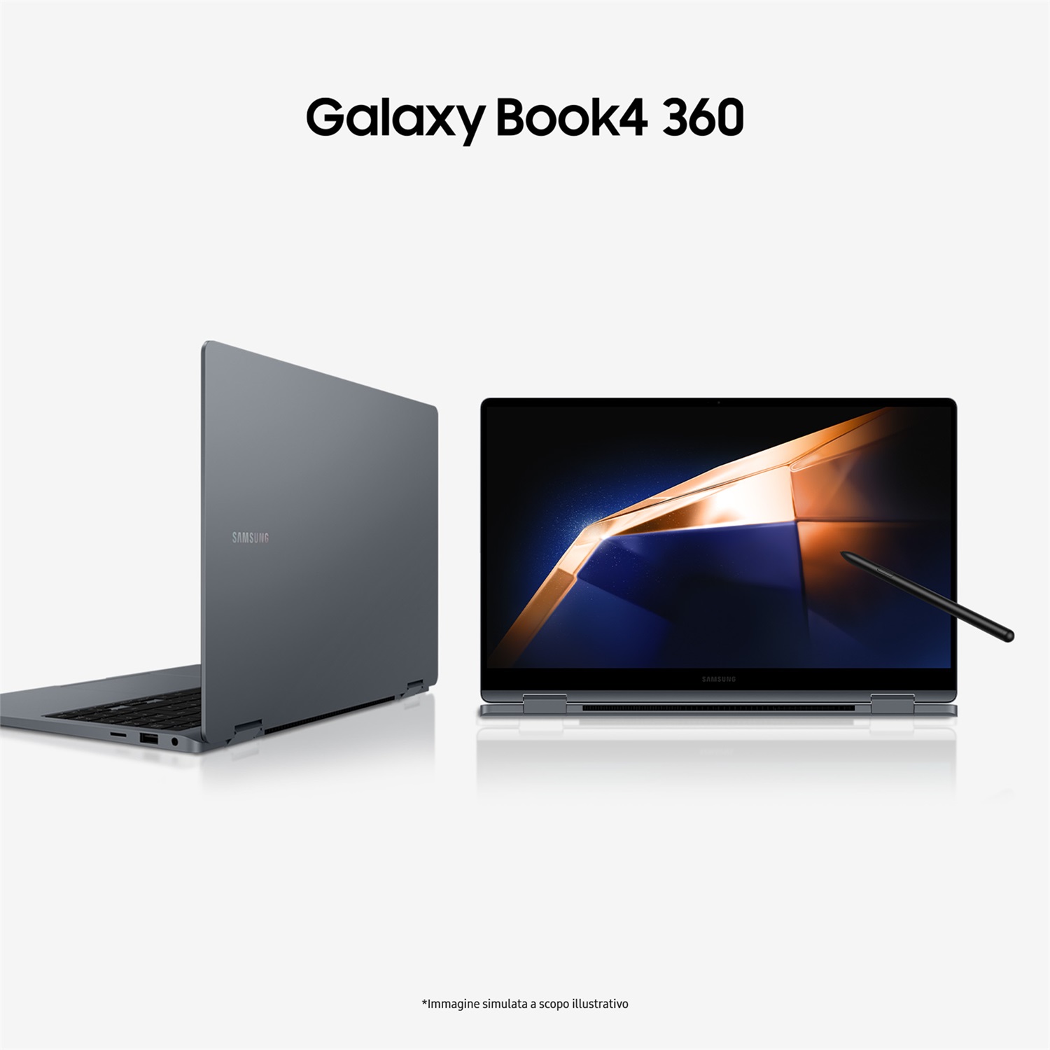 Samsung Galaxy Book4 360 - Laptop Convertibile 15.6