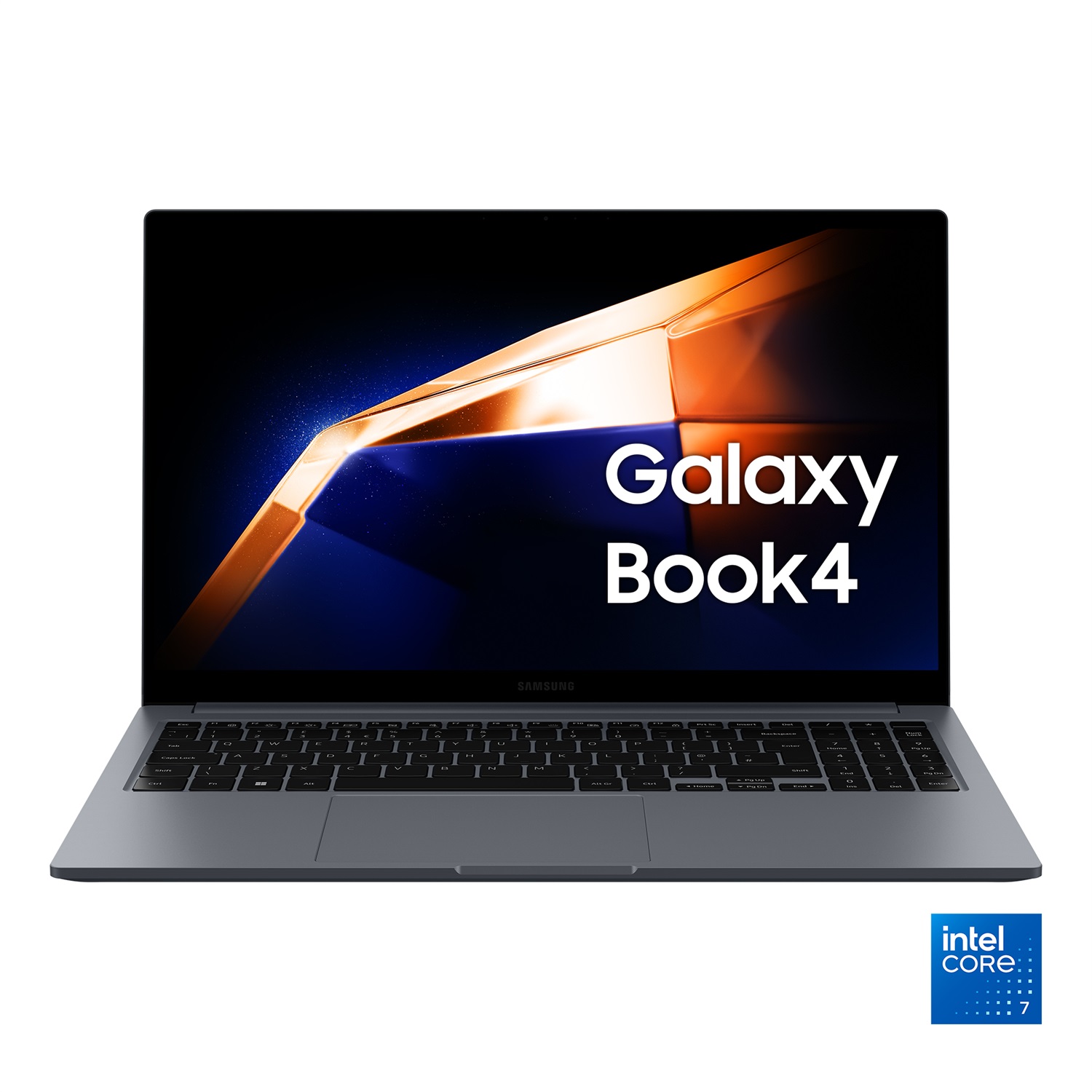 Samsung Galaxy Book4 Laptop, Intel® Core™ 7 150U, 16GB RAM, 512GB SSD, 15.6