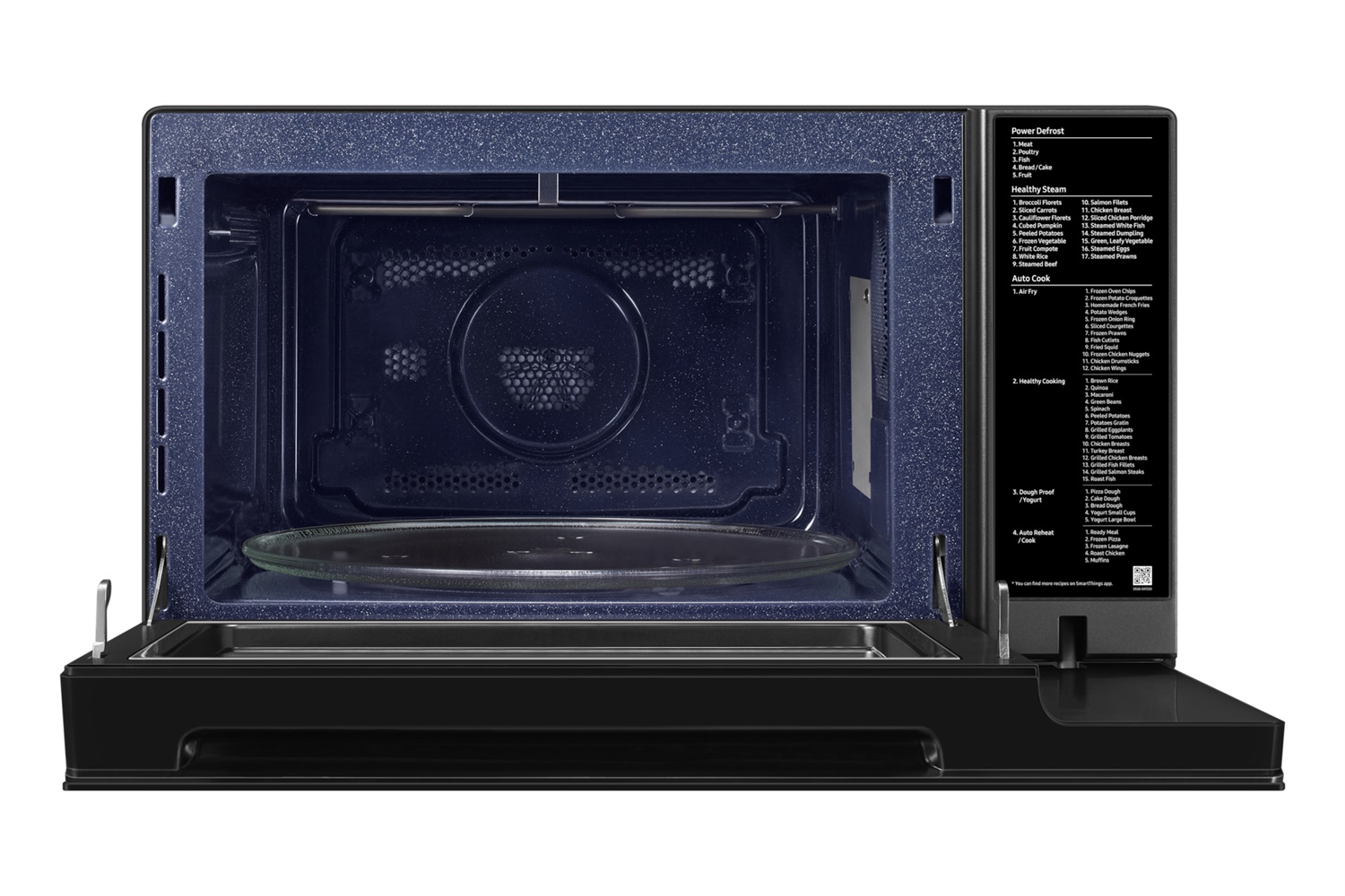 Samsung Microonde Combinato BESPOKE Nero 32L Cottura Ventilata 900W con Funzione Grill