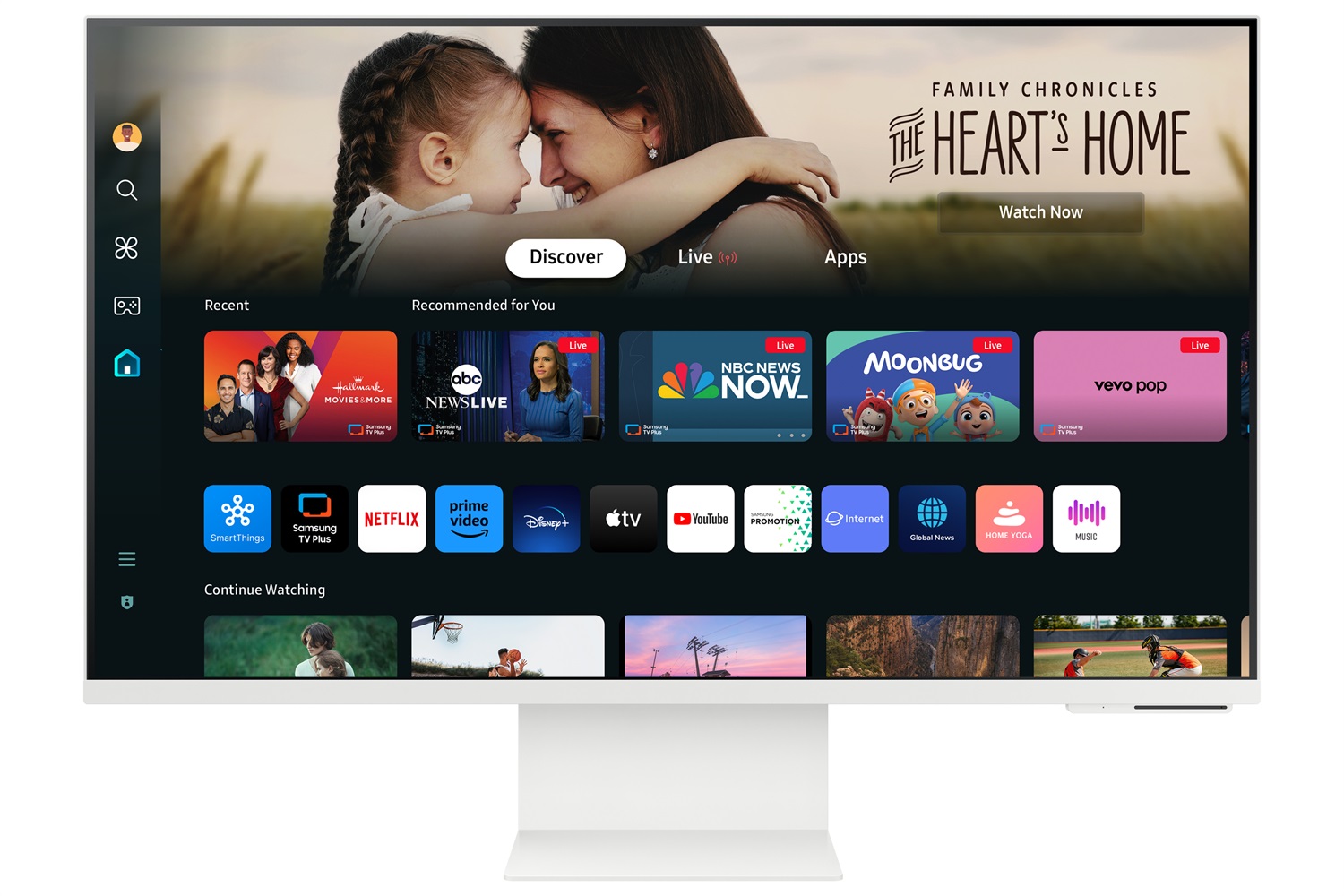 Samsung Smart Monitor M8 - M80D 32'' UHD 4K Flat con Smart Hub, Speaker Integrati e USB-C