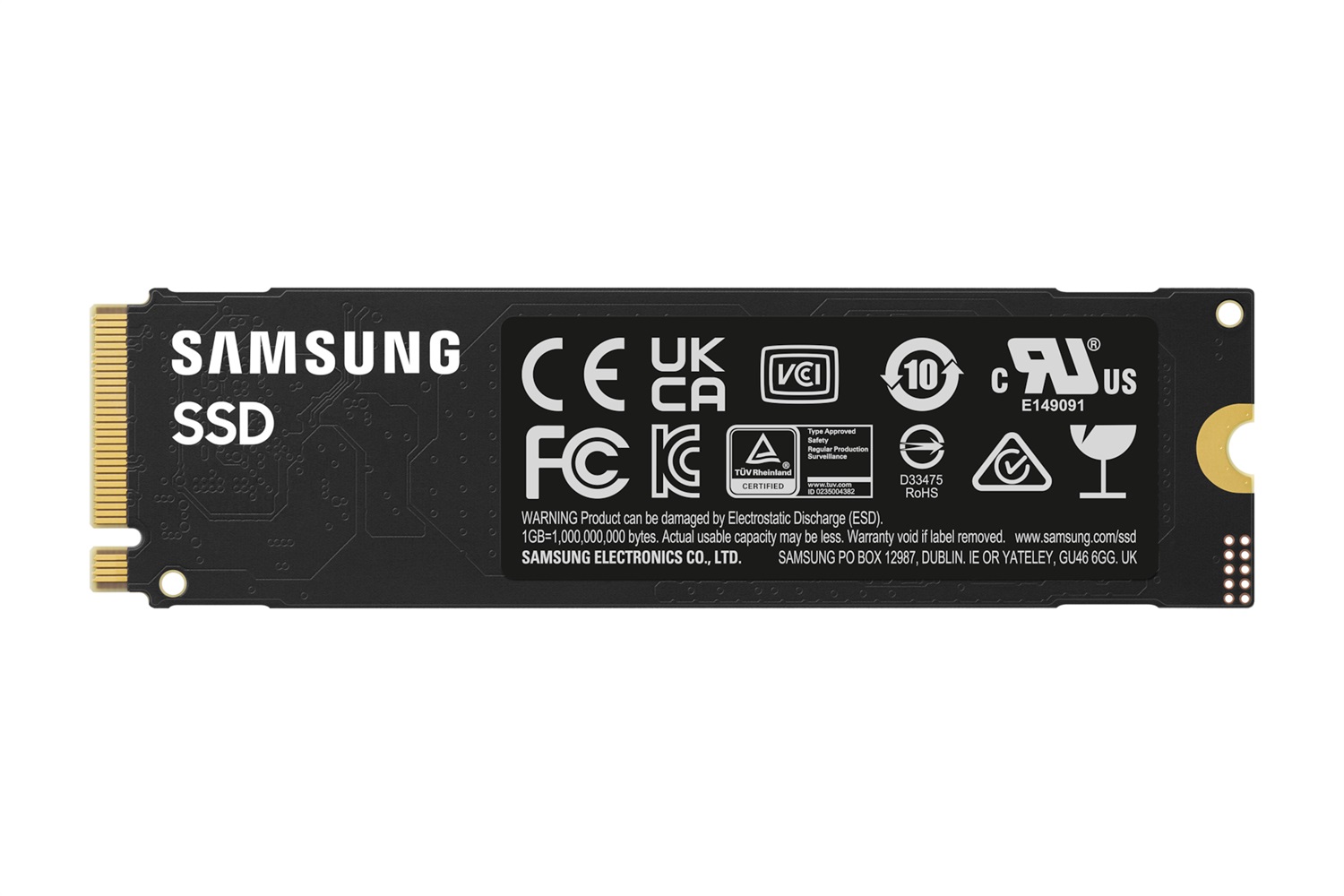 Samsung 990 EVO Plus SSD Interno 1TB M.2 NVMe PCIe 4.0 x4 / 5.0 x2 - Velocità fino a 7150 MB/s
