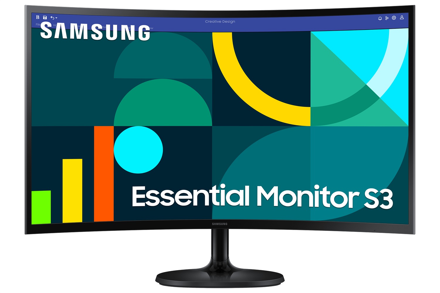 Samsung S36GD Monitor Curvo 27'' VA 1920x1080 Full HD, 100Hz, 4ms, D-Sub, HDMI, Eye Saver Mode, Flicker Free
