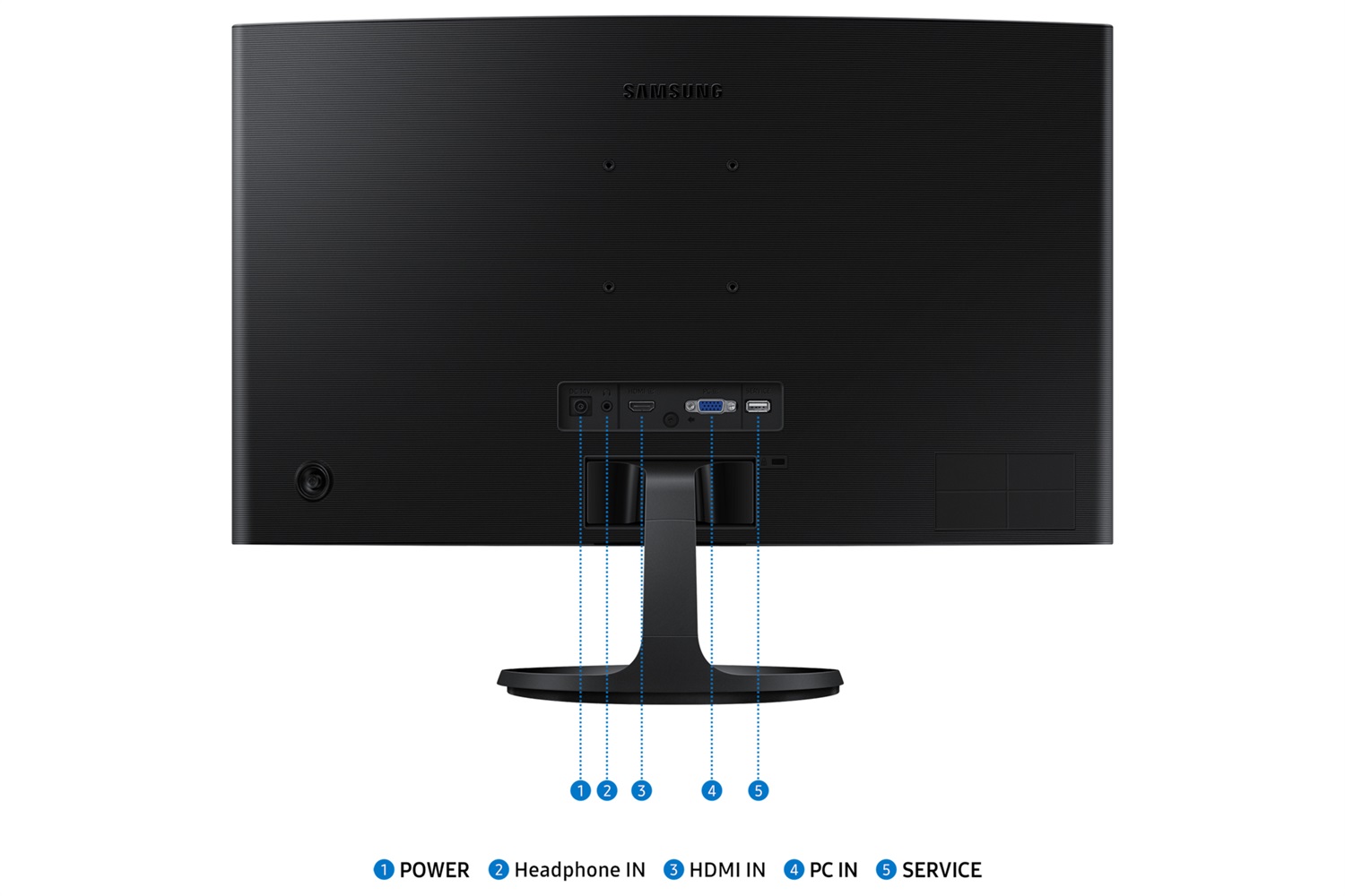 Samsung S24D360GAU Monitor PC 61 cm (24