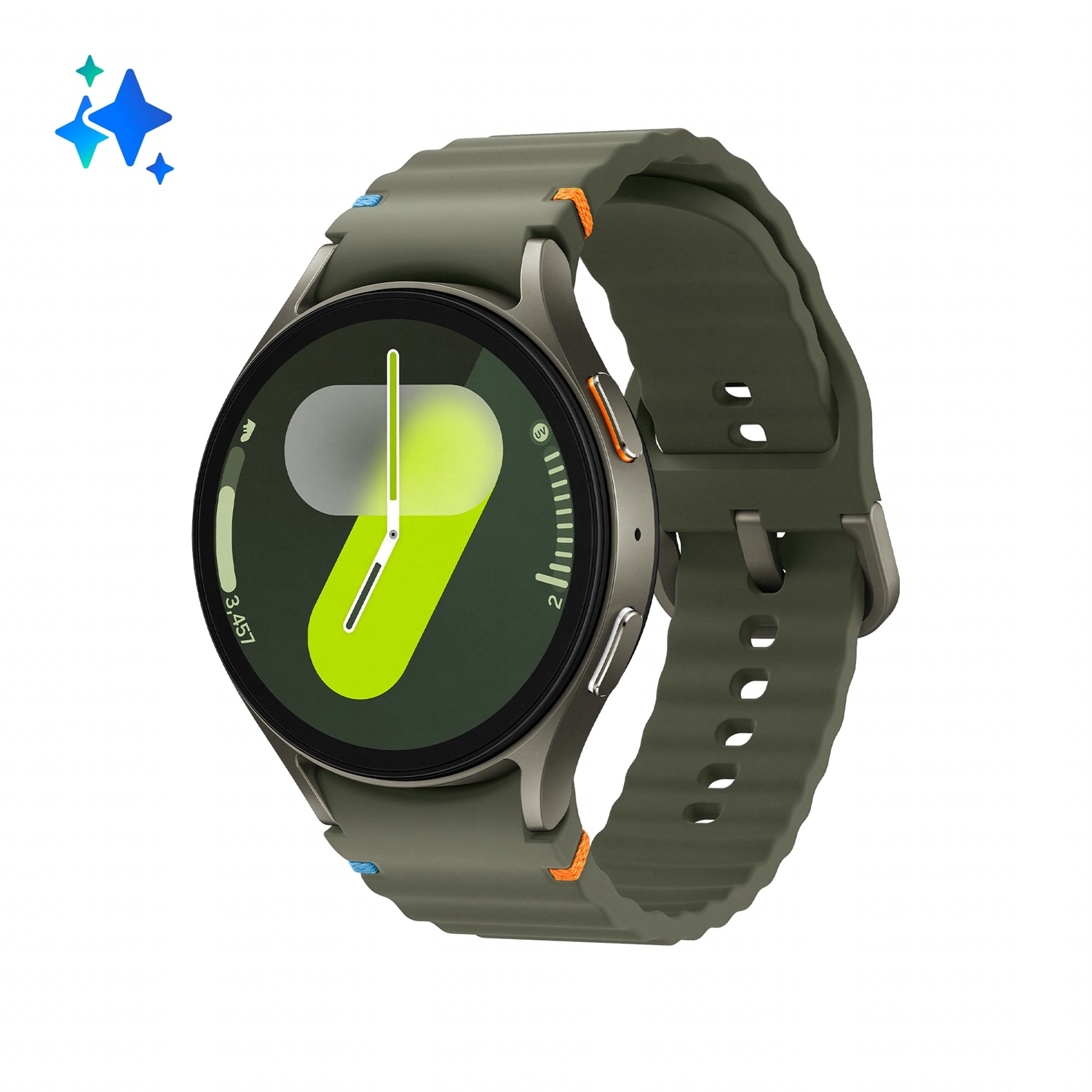 Samsung Galaxy Watch7 Smartwatch 44mm Green - Super AMOLED, GPS, Bluetooth, Analisi del Sonno, Batteria a Lunga Durata, Ghiera Touch in Alluminio