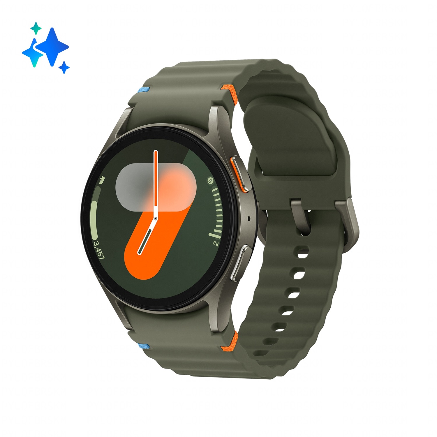 Samsung Galaxy Watch7 Smartwatch 40mm - Super AMOLED, GPS, Bluetooth, Analisi del Sonno, Ghiera Touch in Alluminio, Batteria a lunga durata, Verde