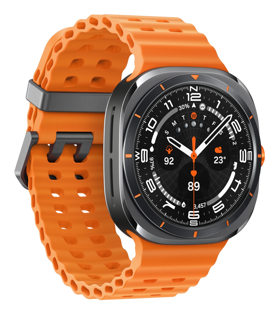 Samsung Galaxy Watch Ultra L705 47mm LTE Titanium Gray - Smartwatch AMOLED 3,81 cm, 480 x 480 Pixel, Wi-Fi, GPS, Bluetooth