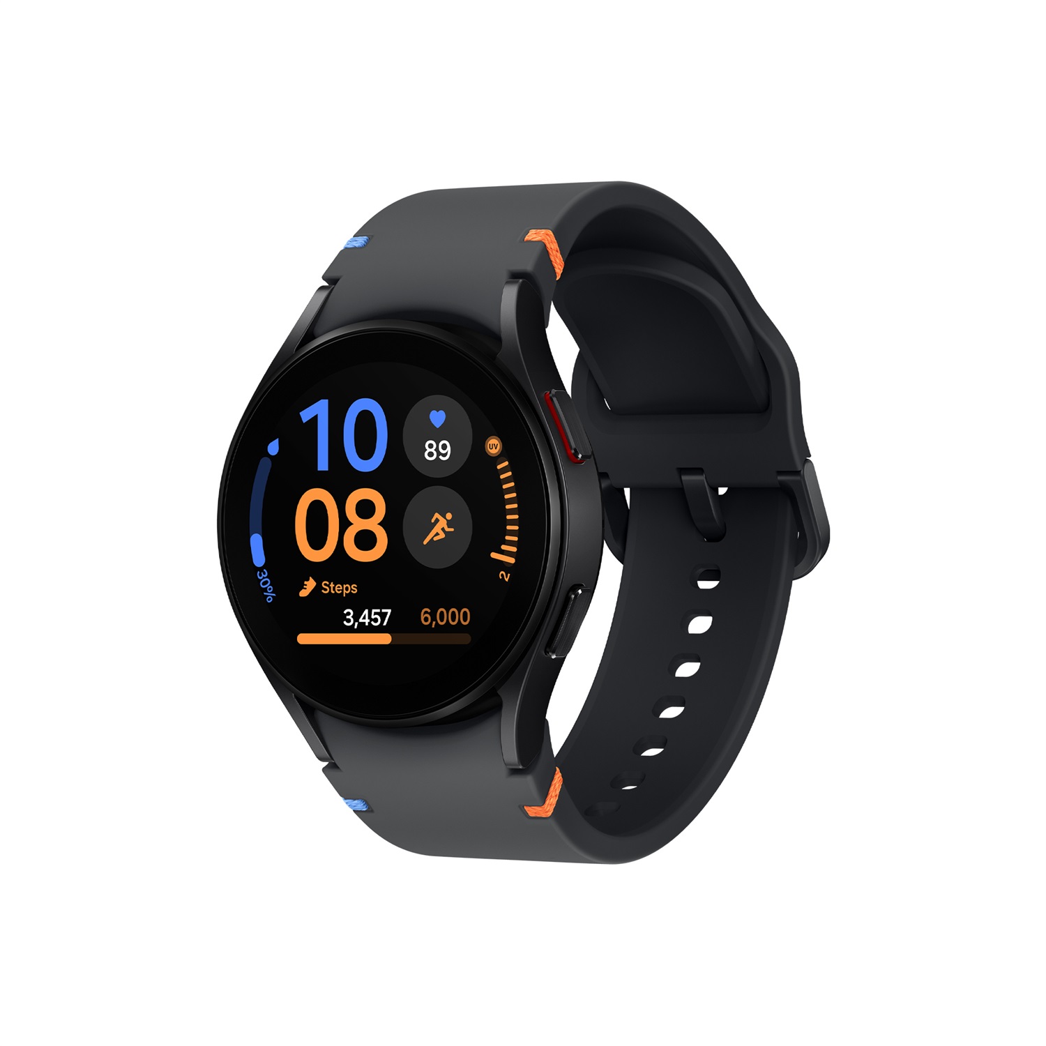 Samsung Galaxy Watch FE 40mm, Smartwatch AMOLED con Analisi del Sonno, Monitoraggio Benessere, Ghiera Touch in Alluminio, Bluetooth, Nero