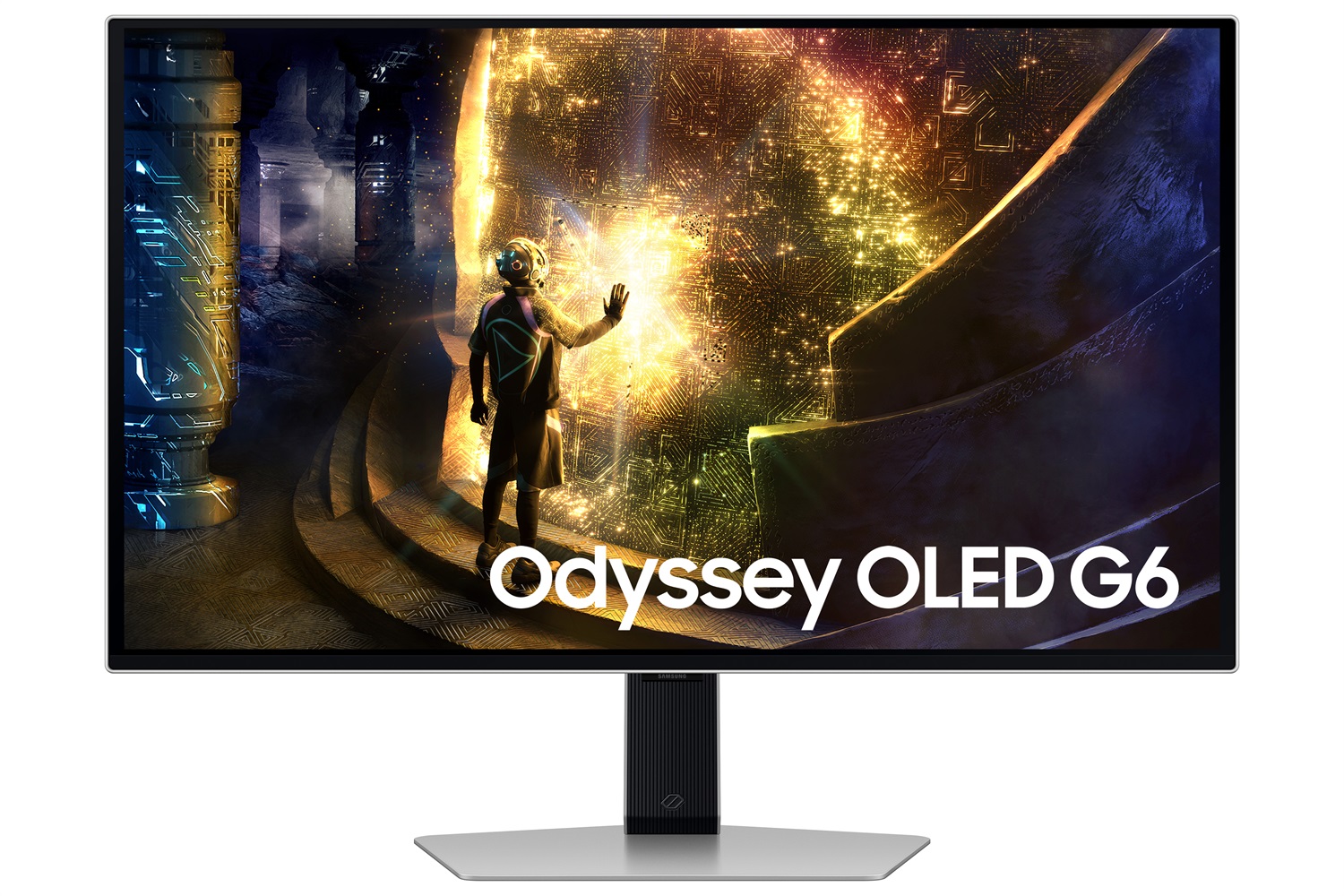 Samsung Monitor Gaming Odyssey OLED G6 (S27DG612SU) 27'' QHD 2560x1440, 240Hz, 0,03ms, HDR10 , QD-OLED Glare Free, Compatibile G-Sync
