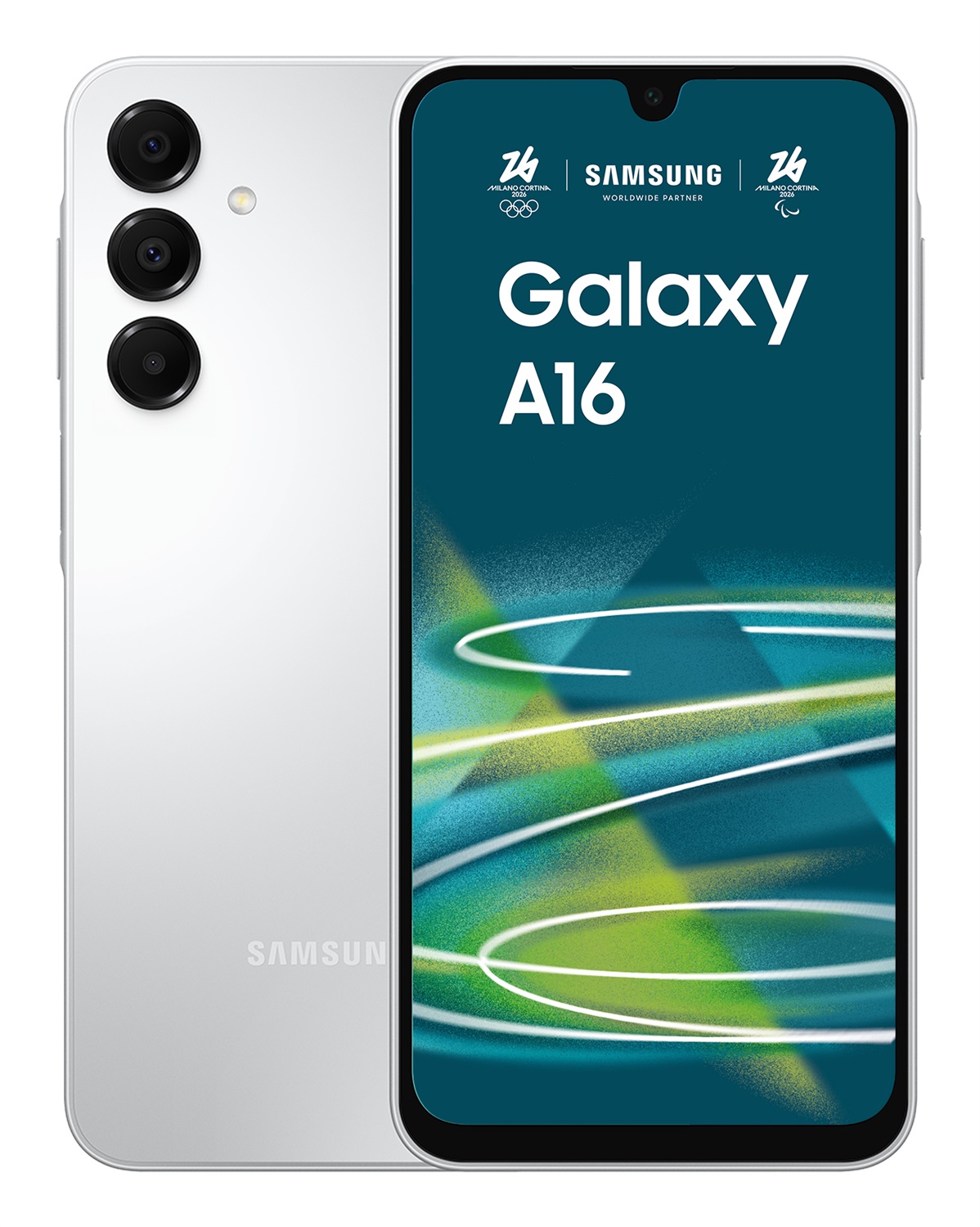 Samsung Galaxy A16 - Smartphone 4GB RAM, 128GB, Display 6.7'' Super AMOLED, Batteria 5000mAh, Dual SIM, Grigio