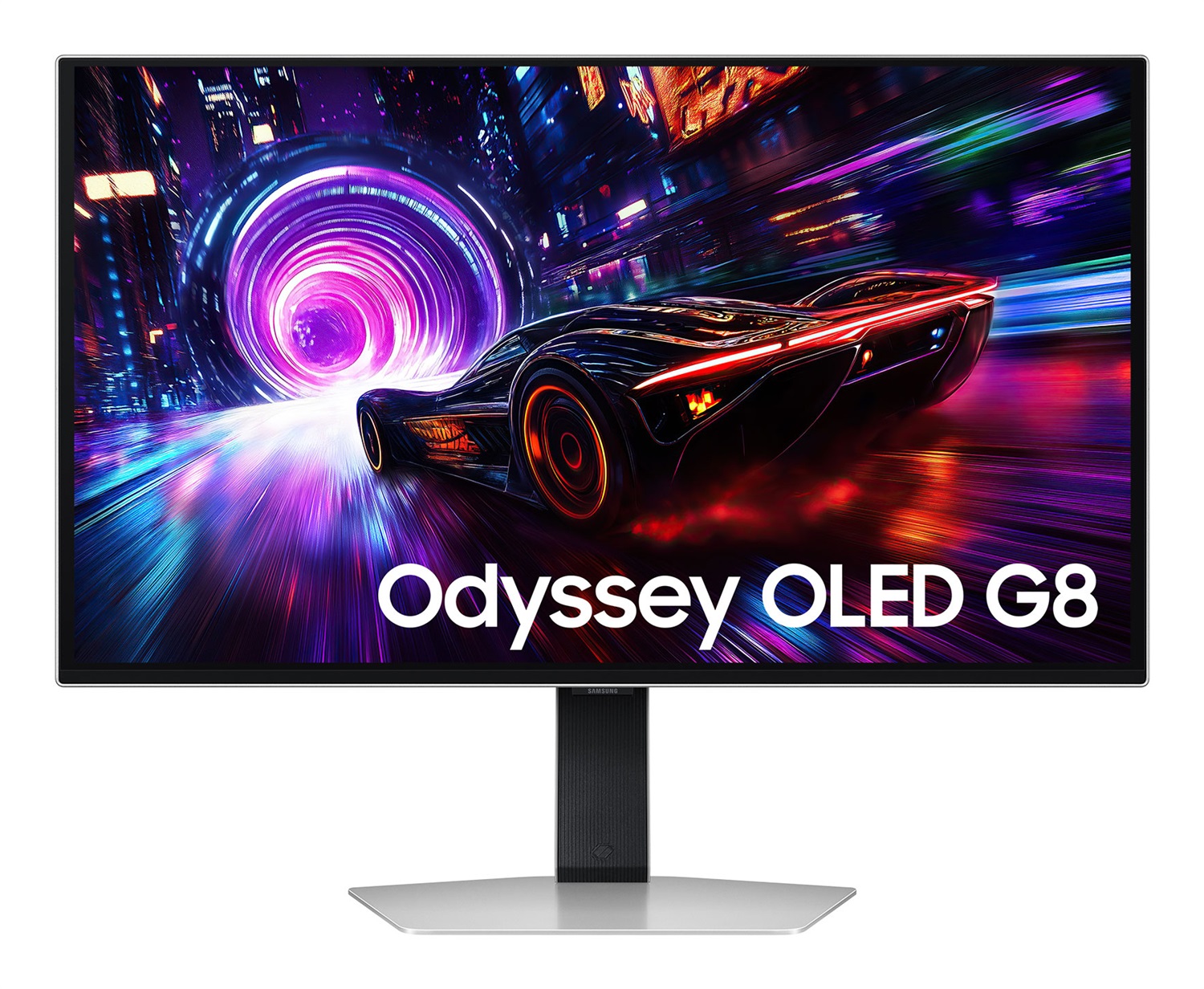 Samsung Monitor Gaming Odyssey OLED G8 - G81SF da 27'' UHD, 4K Ultra HD, Risoluzione 3840 x 2160 Pixel, Tecnologia OLED, Tempo di risposta 0,03 ms