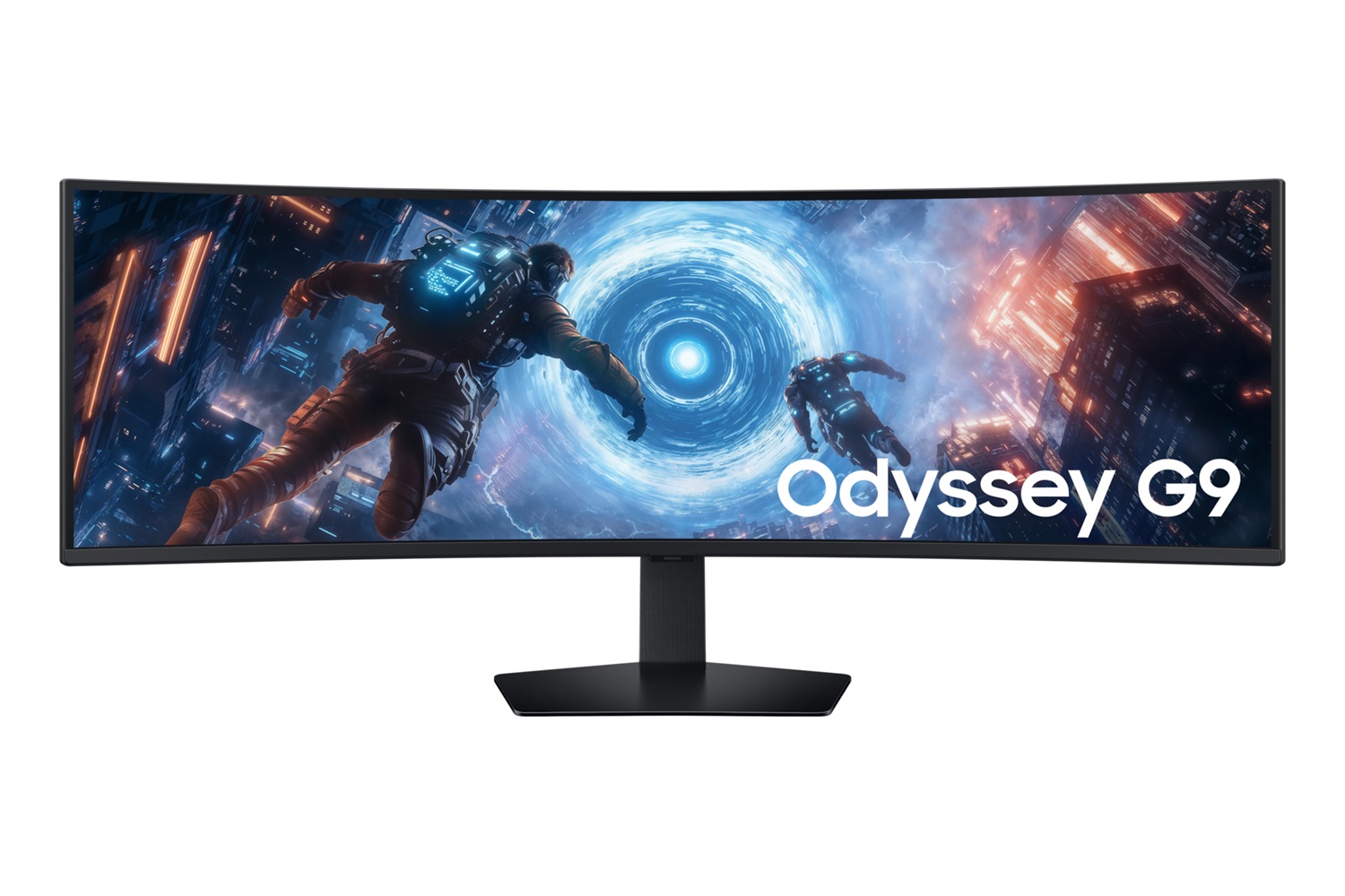 Samsung Monitor Gaming Odyssey G9 S49FG912EU - Curvo 49'' DQHD 5120x1440, 144Hz, 1ms, FreeSync Premium Pro, HDR 600