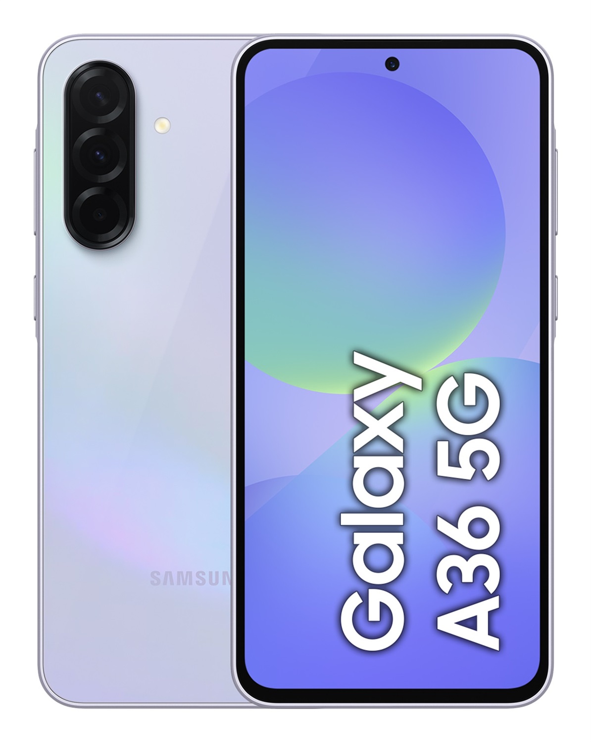 Samsung Galaxy A36 5G - Smartphone 6.7'' Super AMOLED, 6GB RAM, 128GB, Fotocamera 50MP, Batteria 5.000 mAh, IP67, Awesome Lavender