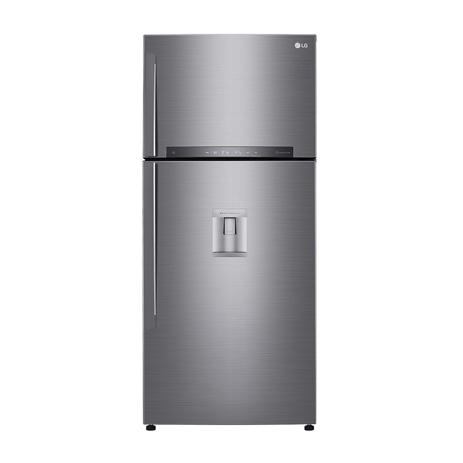 LG GTF744PZPED Frigorifero Doppia Porta 509L Classe E Wi-Fi Dispenser Acqua No Frost Inox