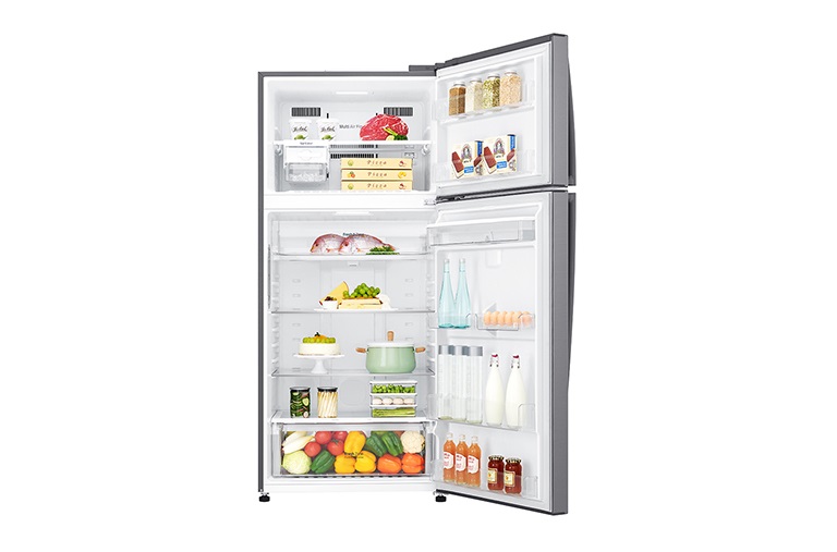 LG GTF744PZPED Frigorifero Doppia Porta 509L Classe E Wi-Fi Dispenser Acqua No Frost Inox