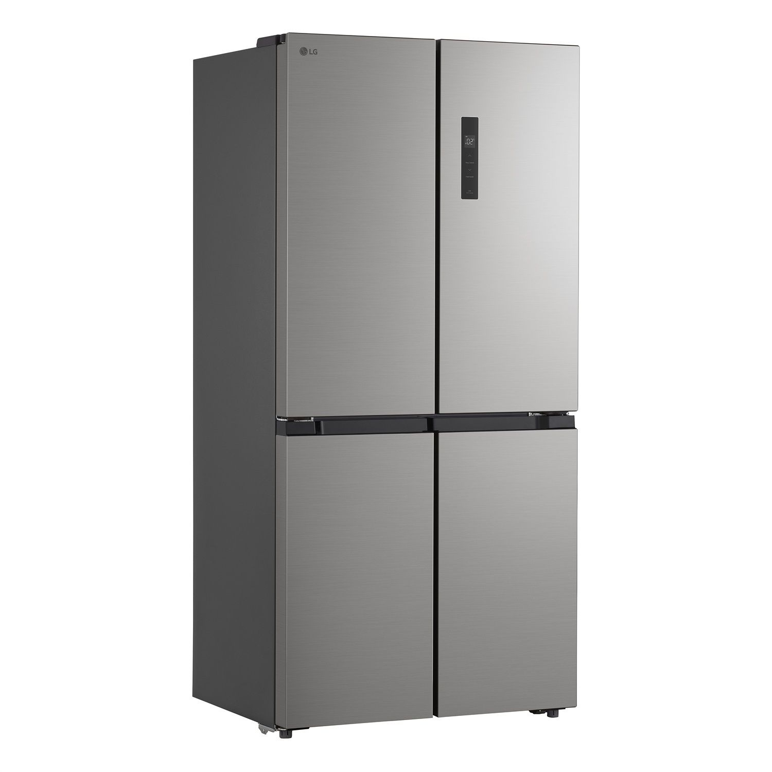 LG GMM41MSBEM Frigorifero Multidoor Slim 474L Classe E Total No Frost con Cassetto Fresh Switch e Multi Air Flow, Silver