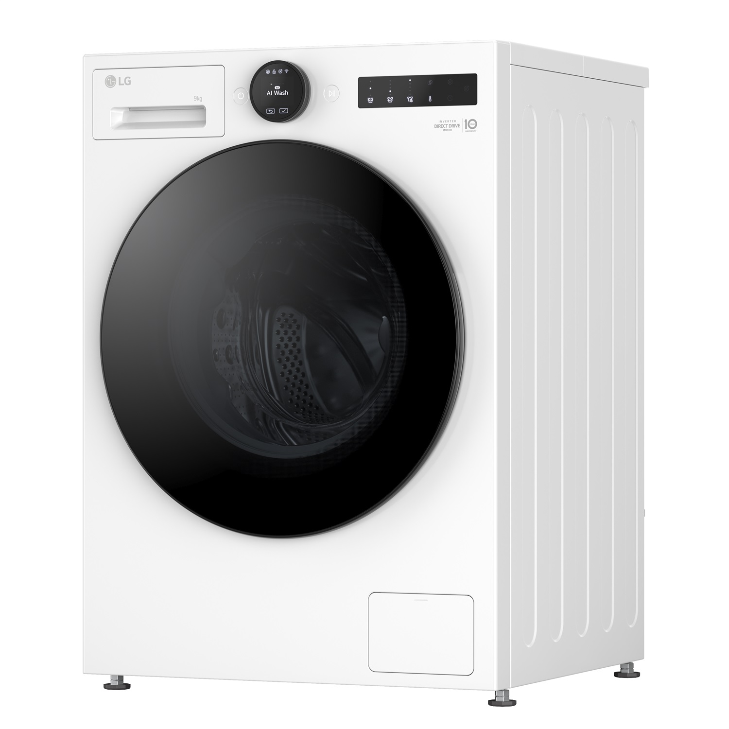 LG Lavatrice F4X7009TWB 9 Kg Classe A 1400 Giri AI DD WiFi Vapore - Essence White